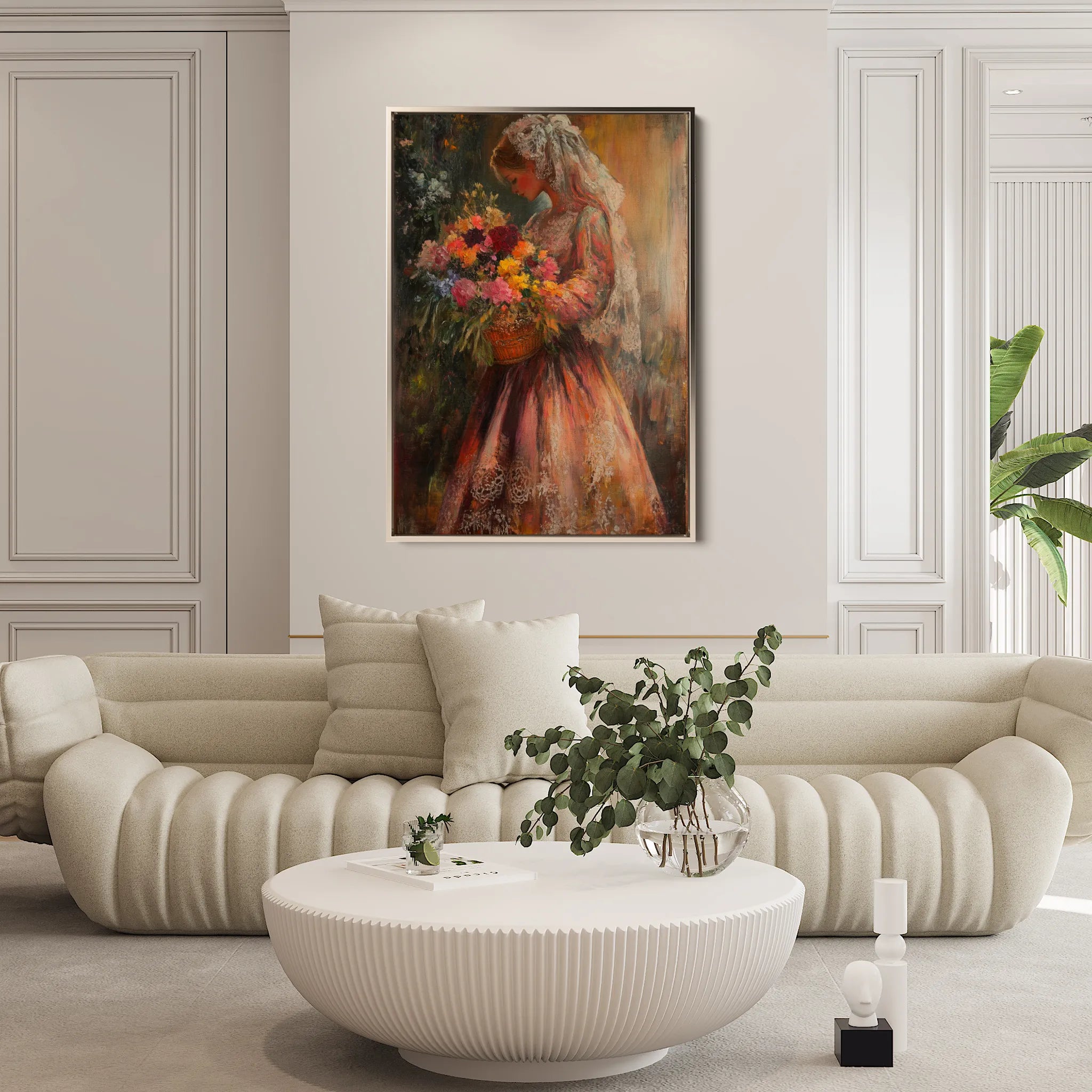 Classic 024 Canvas Art 18" x 24" / 45 x 60 cm / Black
