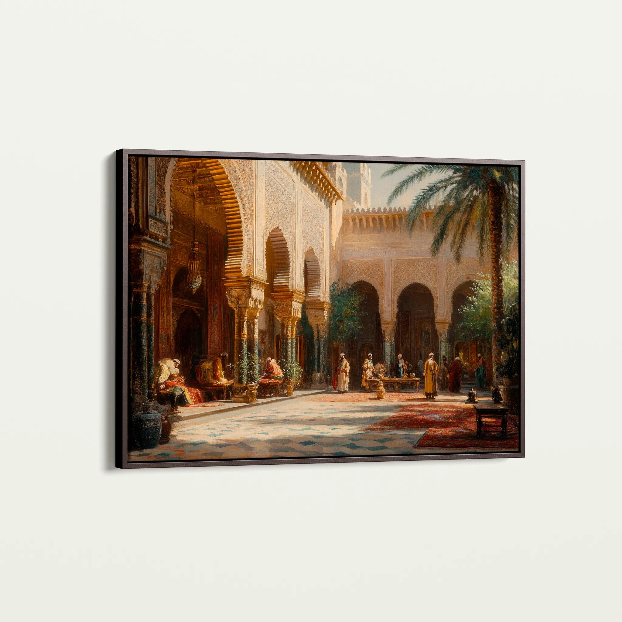 Orientalist 025 Canvas Art 18" x 24" / 45 x 60 cm / Black