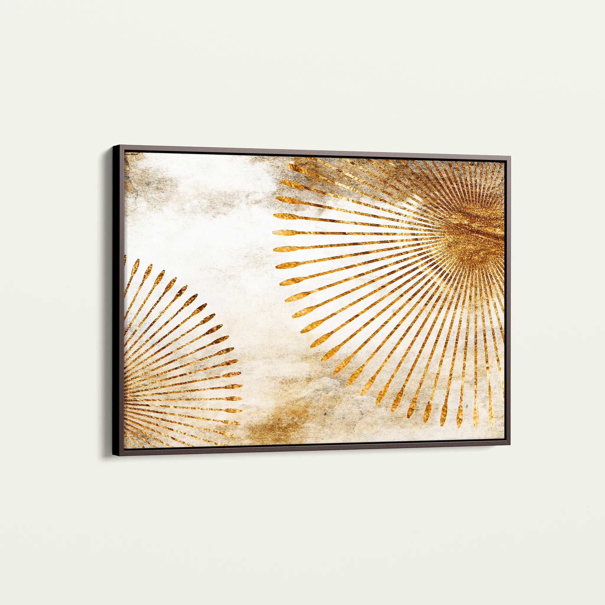 Abstract 026 Canvas Art 18" x 24" / 45 x 60 cm / Black