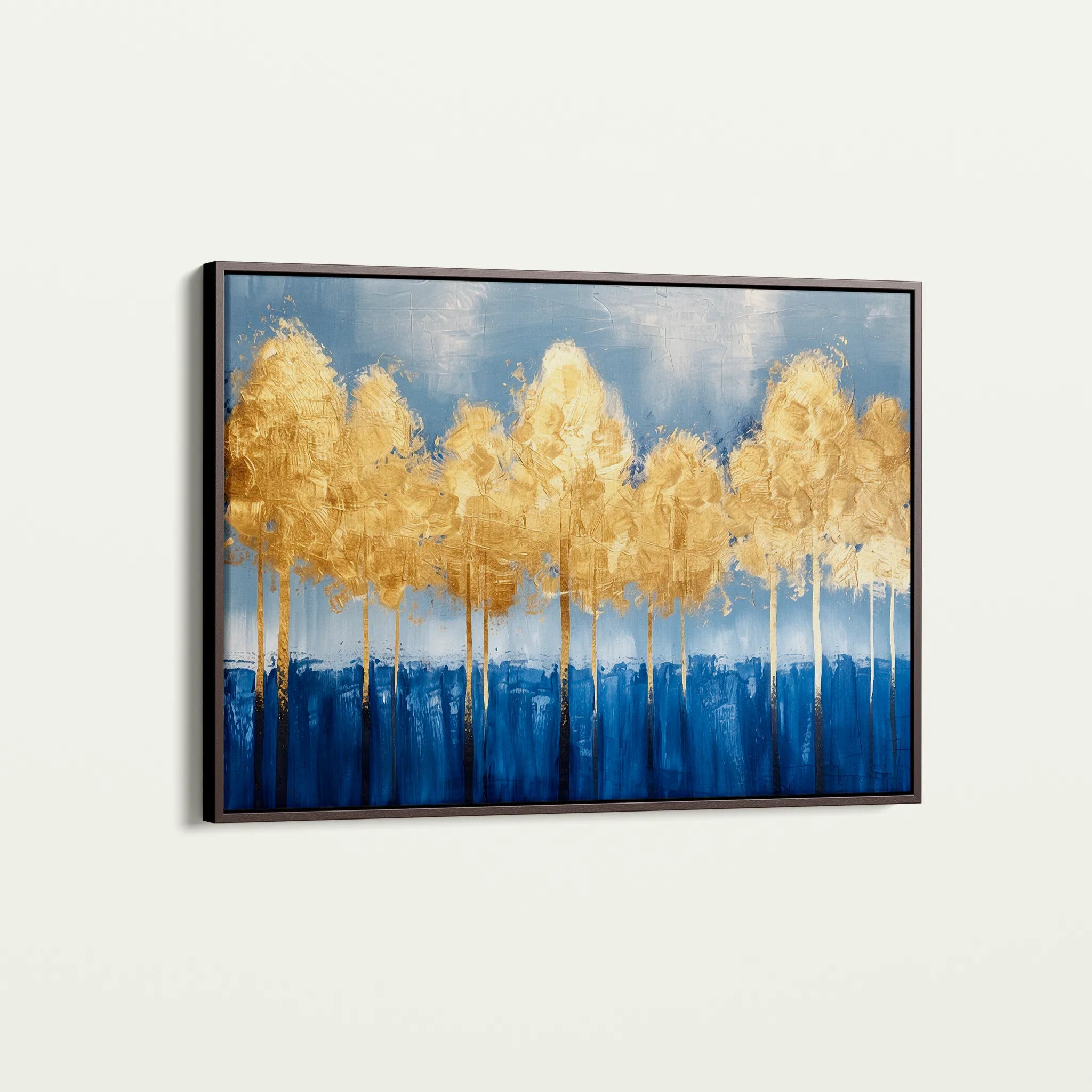 Floral 026 Canvas Art 18" x 24" / 45 x 60 cm / Black