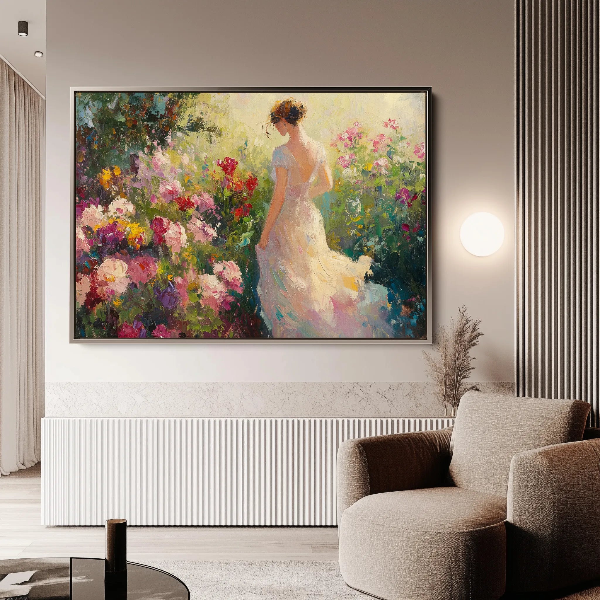Classic 027 Canvas Art 18" x 24" / 45 x 60 cm / Black