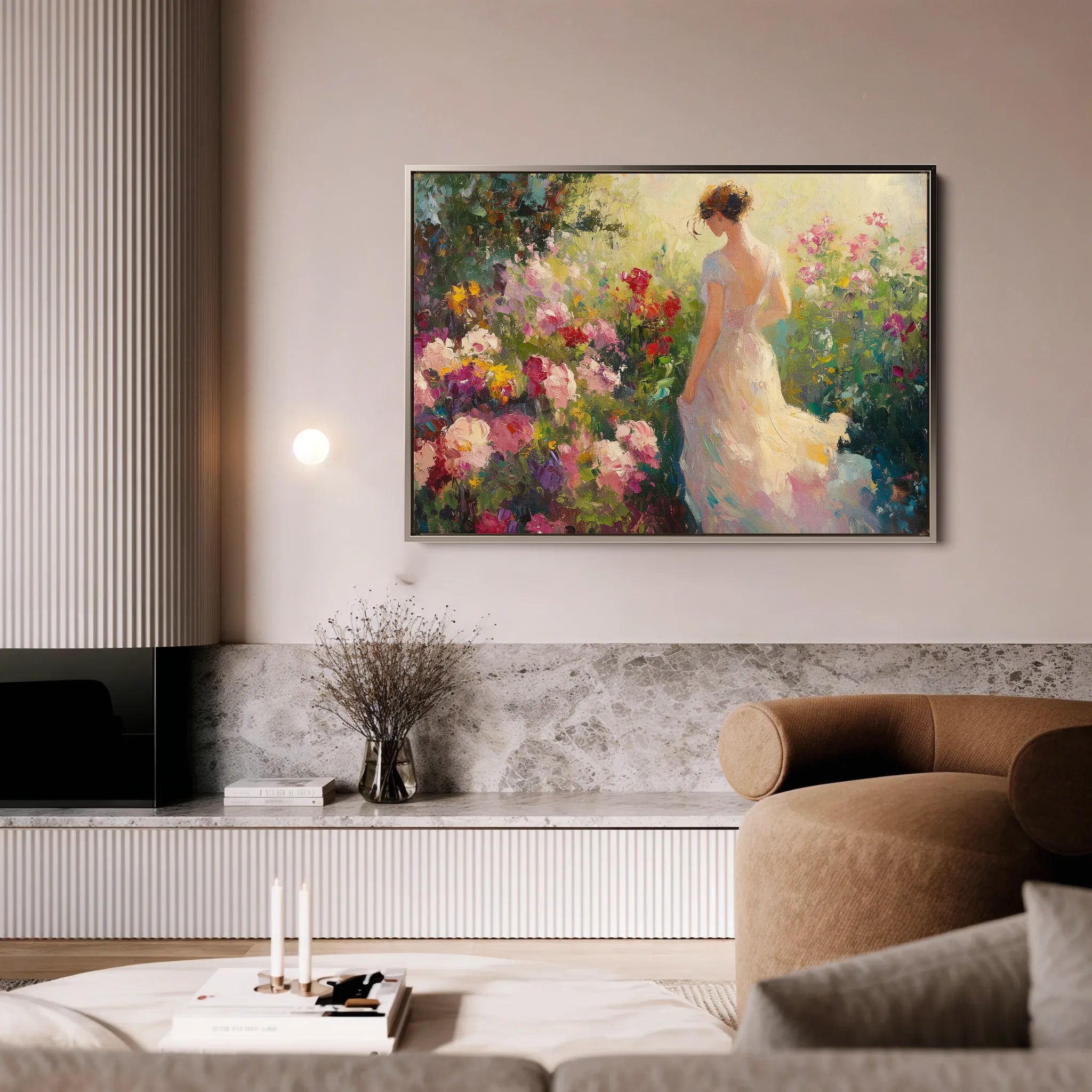 Classic 027 Canvas Art 18" x 24" / 45 x 60 cm / Black