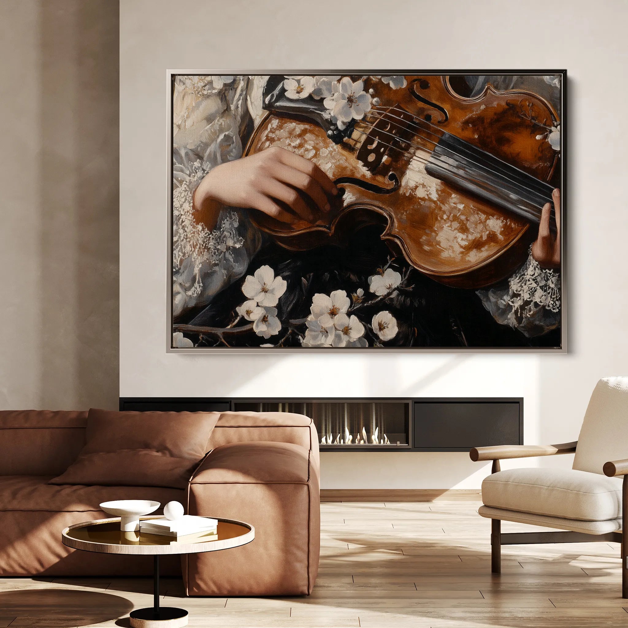 Classic 028 Canvas Art 18" x 24" / 45 x 60 cm / Black