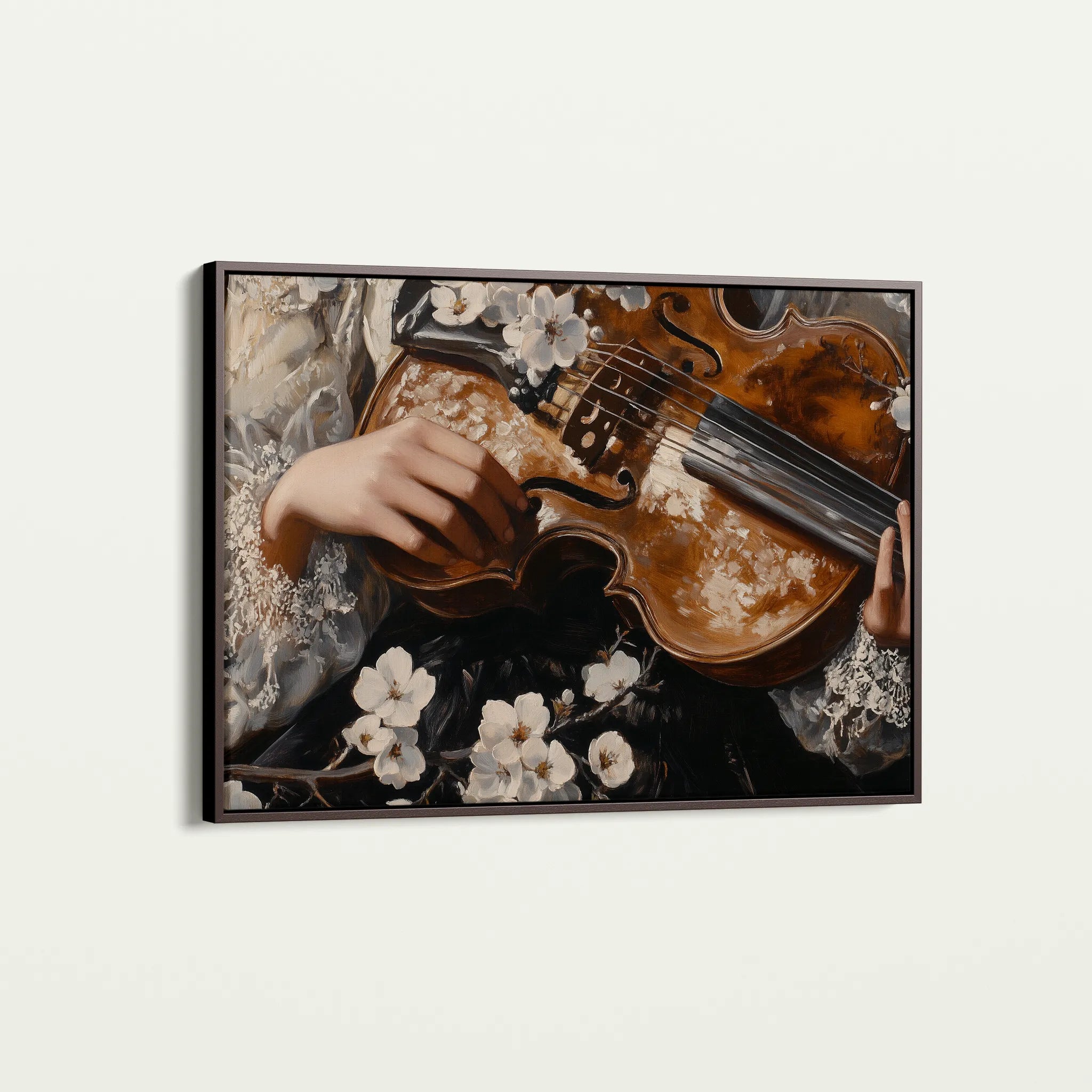 Classic 028 Canvas Art 18" x 24" / 45 x 60 cm / Black