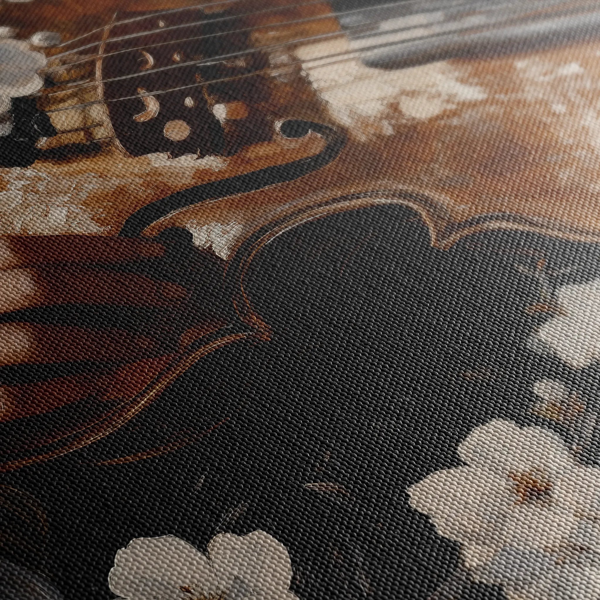 Classic 028 Canvas Art 18" x 24" / 45 x 60 cm / Black