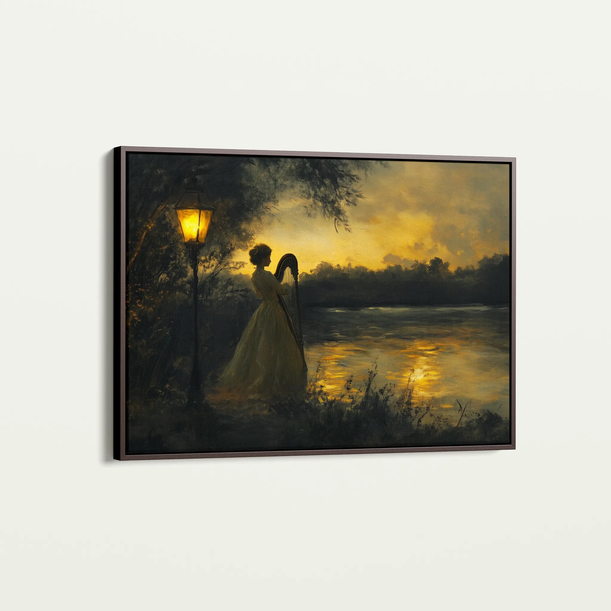 Classic 029 Canvas Art 18" x 24" / 45 x 60 cm / Black