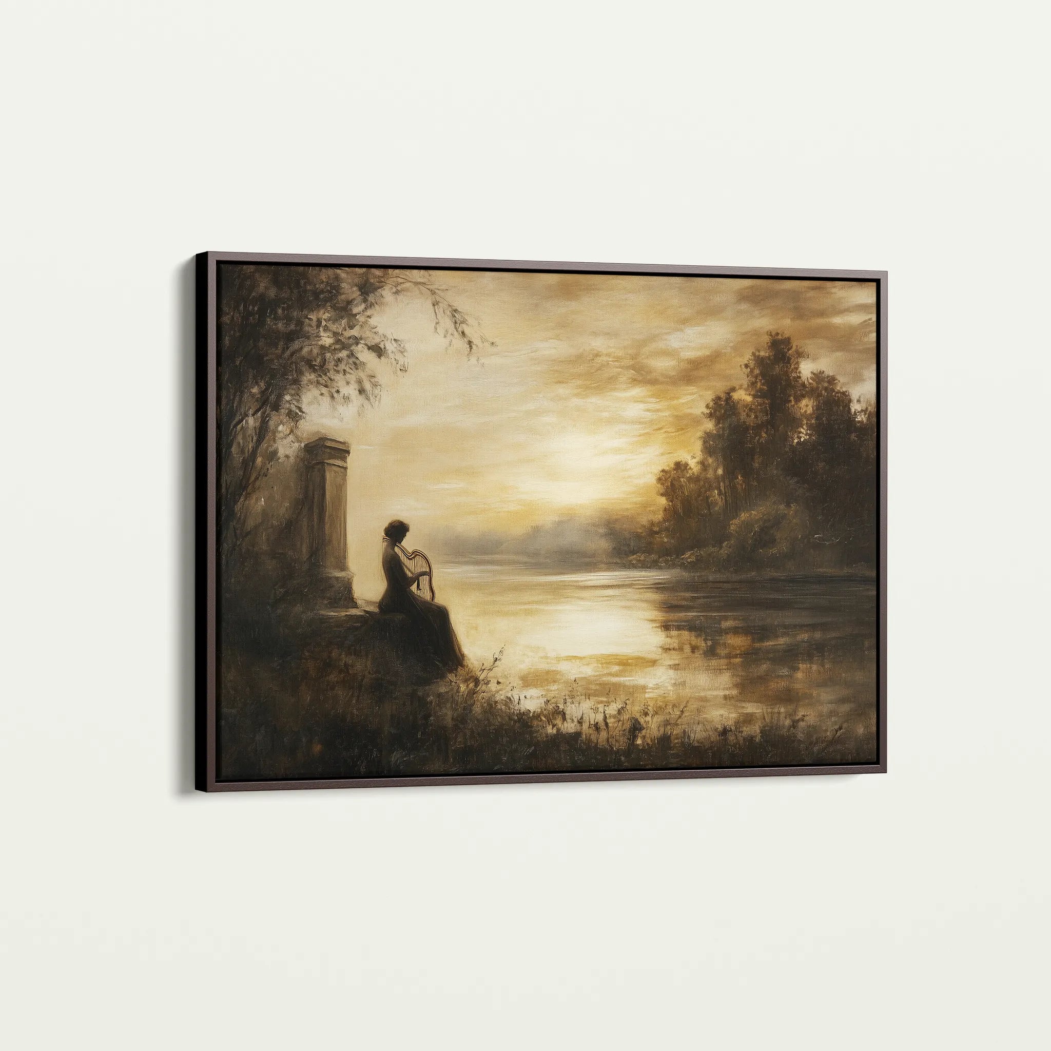 Classic 030 Canvas Art 18" x 24" / 45 x 60 cm / Black