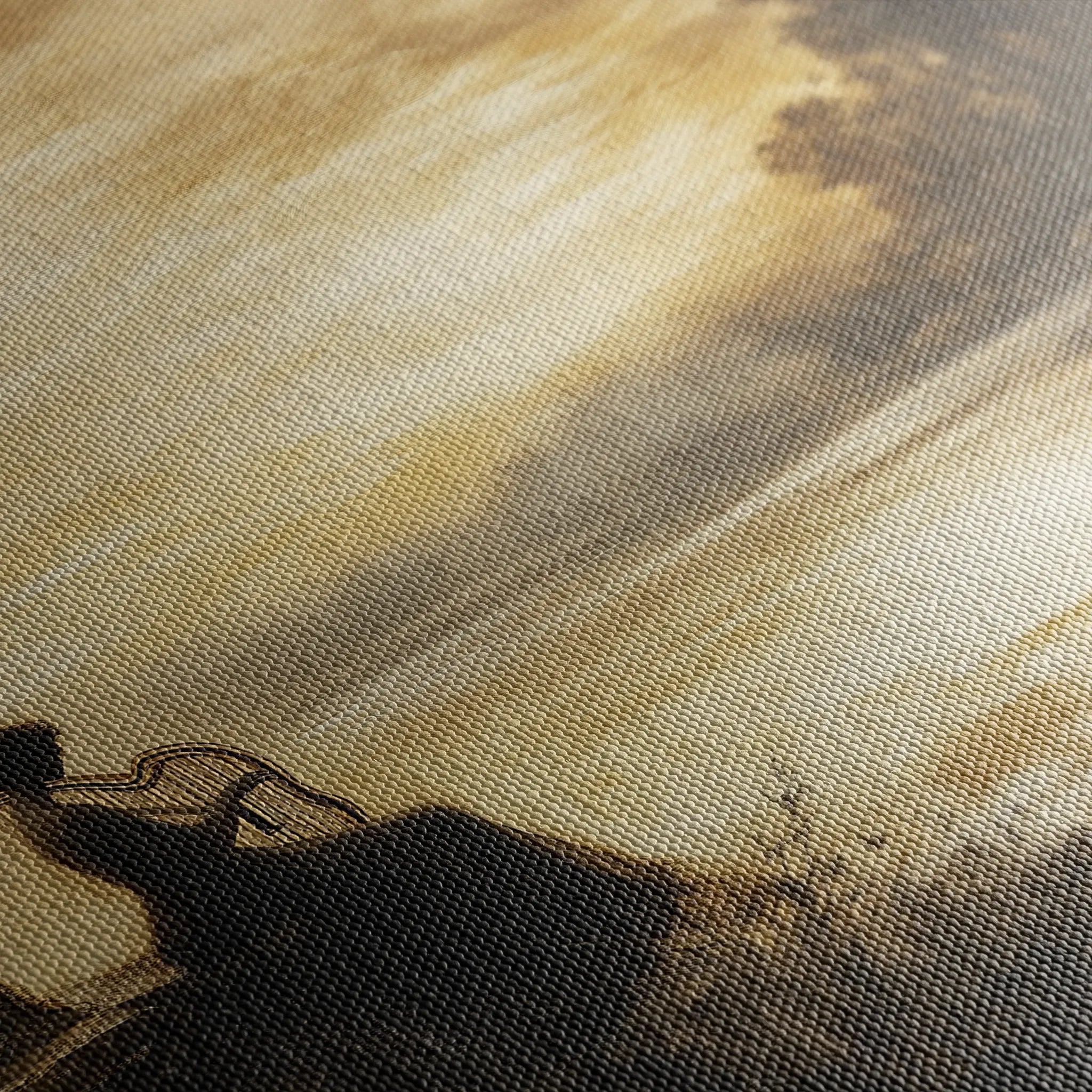 Classic 030 Canvas Art 18" x 24" / 45 x 60 cm / Black