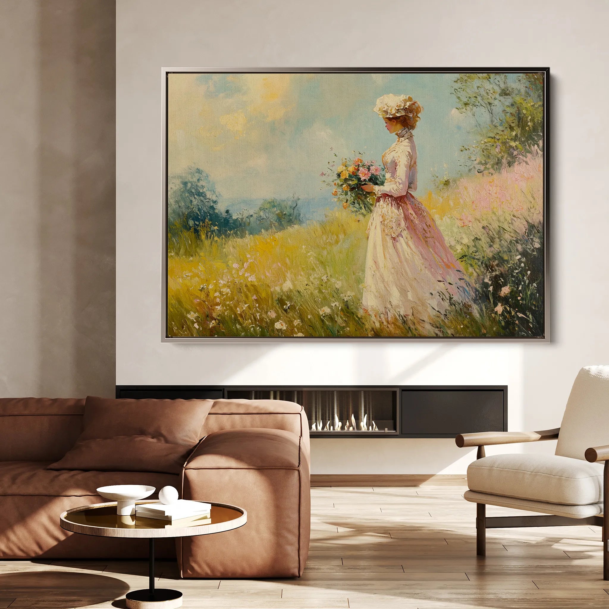 Classic 031 Canvas Art 18" x 24" / 45 x 60 cm / Black