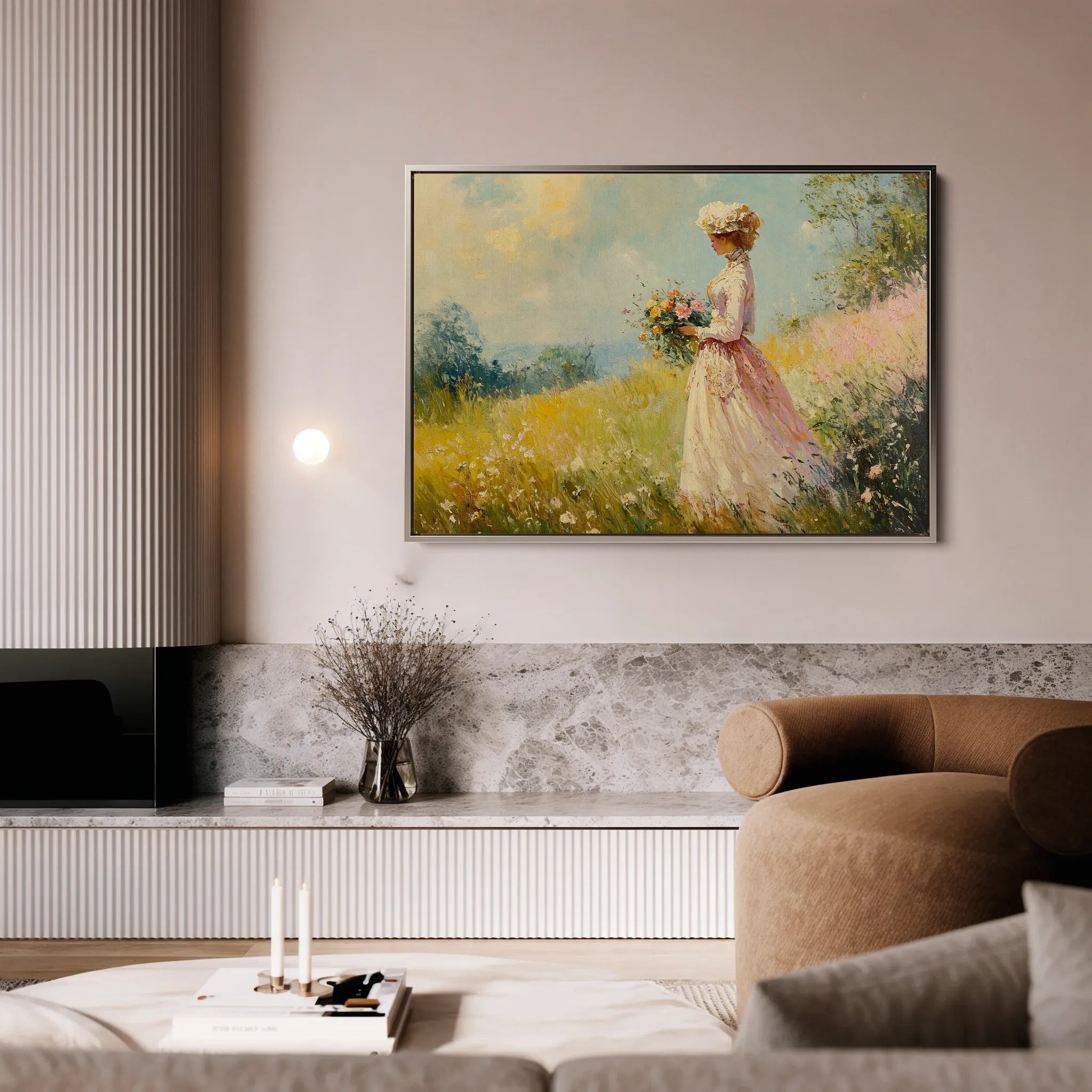 Classic 031 Canvas Art 18" x 24" / 45 x 60 cm / Black