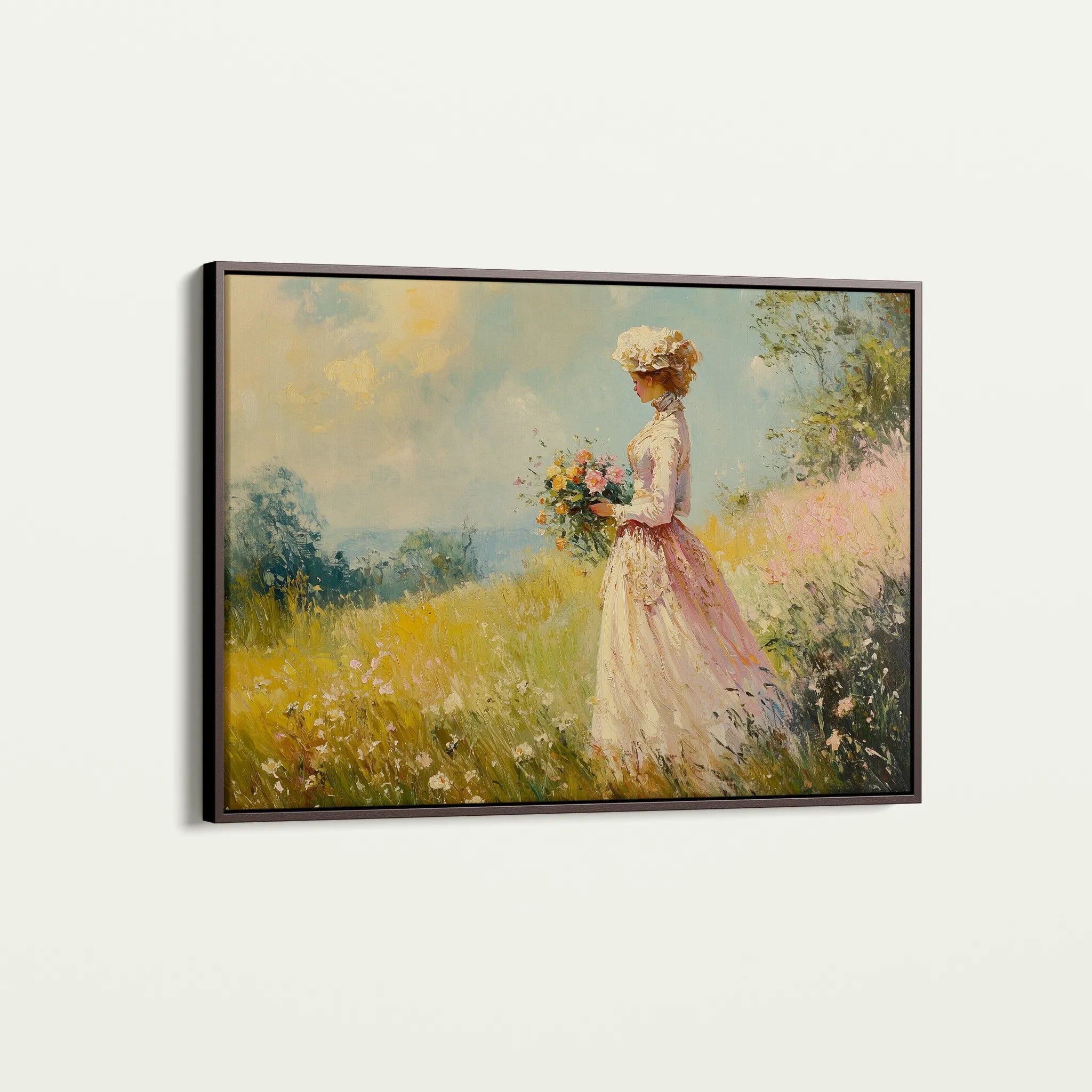 Classic 031 Canvas Art 18" x 24" / 45 x 60 cm / Black
