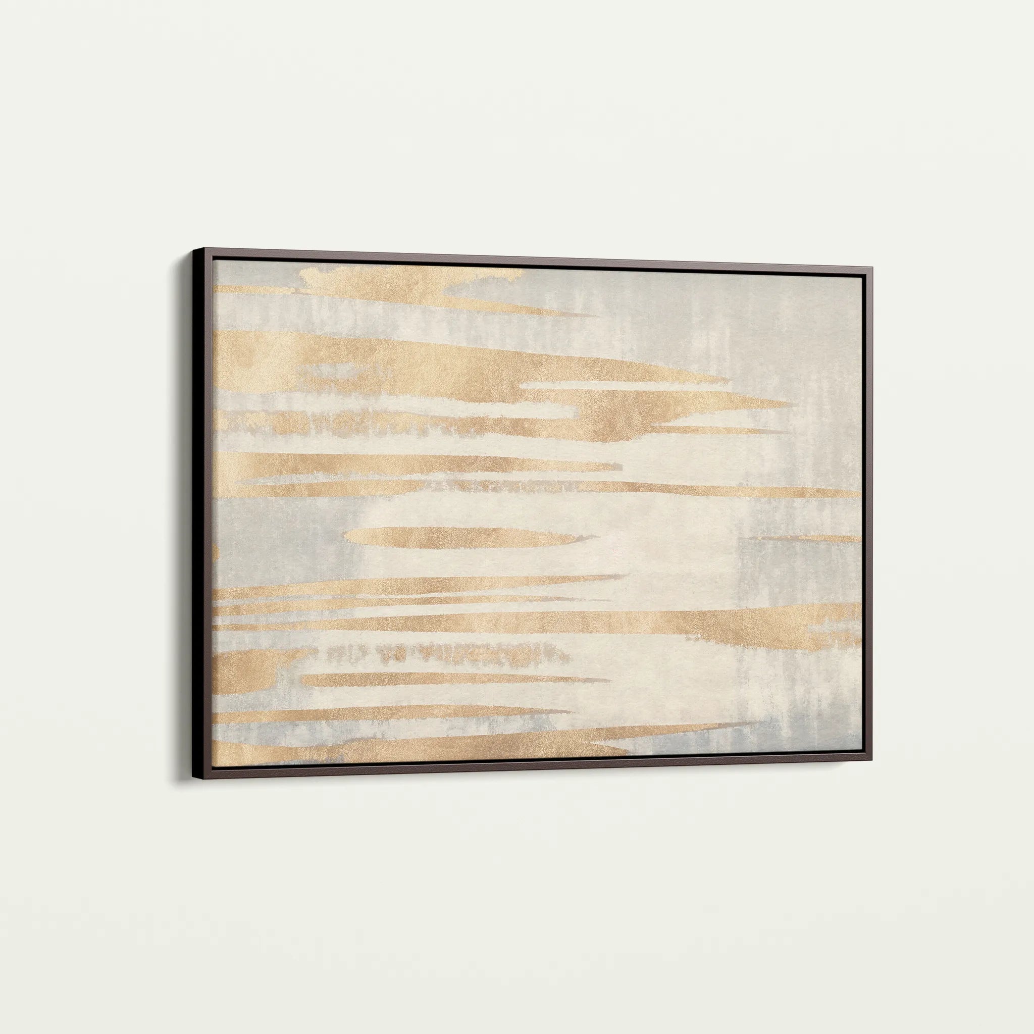 Abstract 032 Canvas Art 18" x 24" / 45 x 60 cm / Black