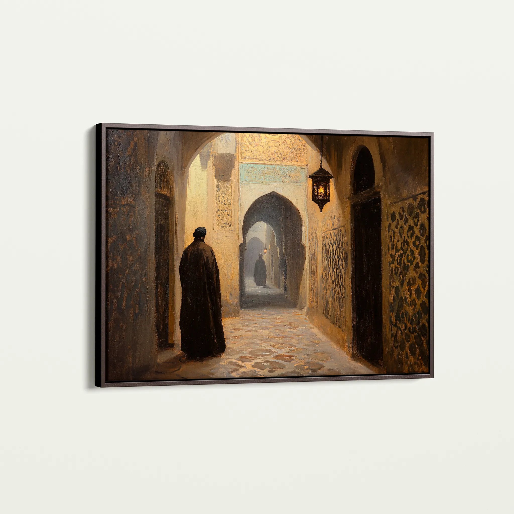 Orientalist 032 Canvas Art 18" x 24" / 45 x 60 cm / Black