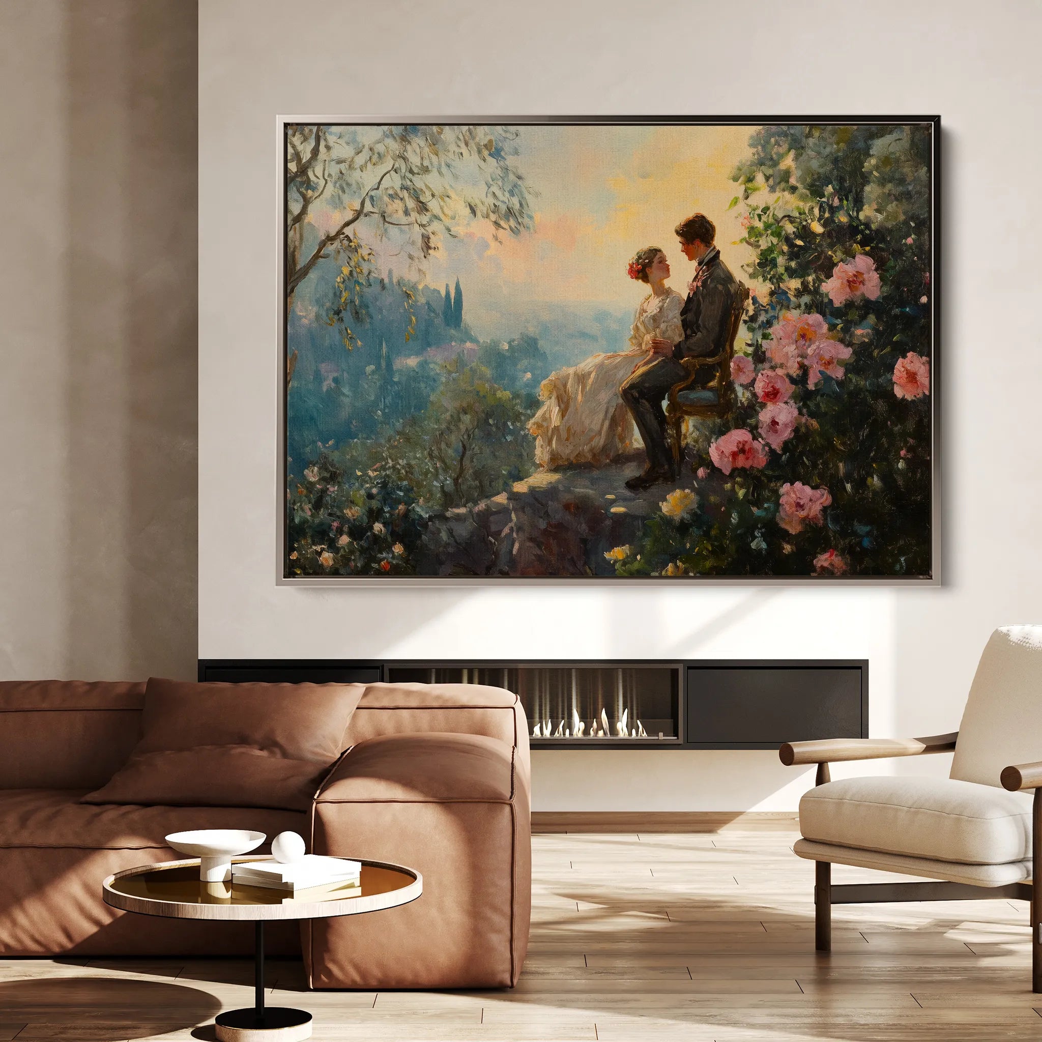 Classic 033 Canvas Art 18" x 24" / 45 x 60 cm / Black