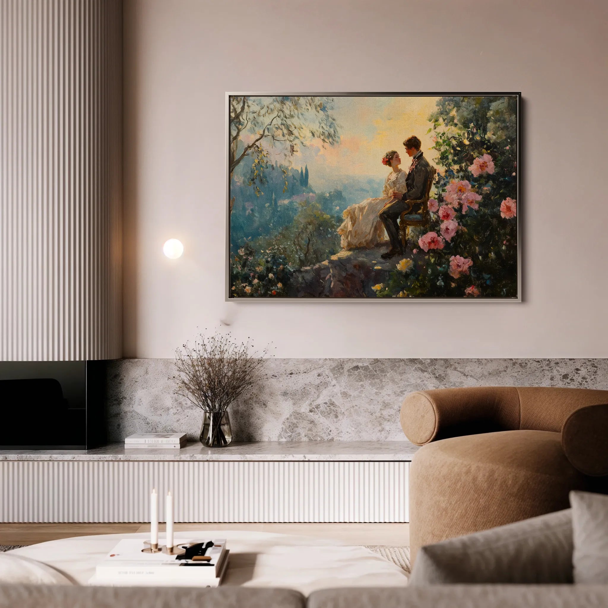 Classic 033 Canvas Art 18" x 24" / 45 x 60 cm / Black