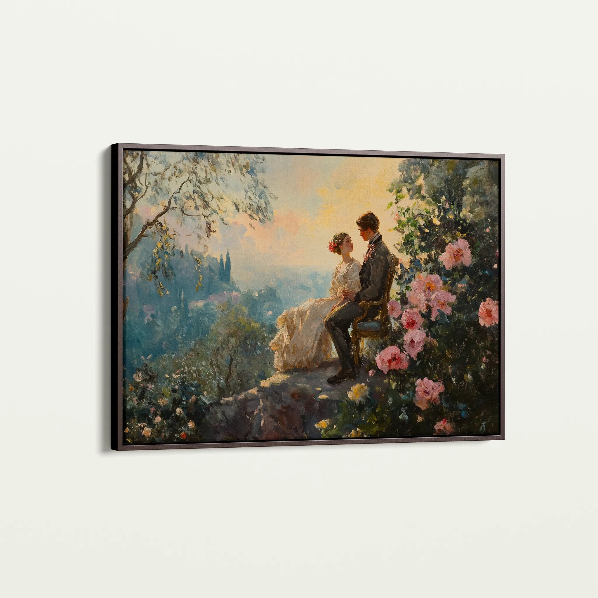 Classic 033 Canvas Art 18" x 24" / 45 x 60 cm / Black