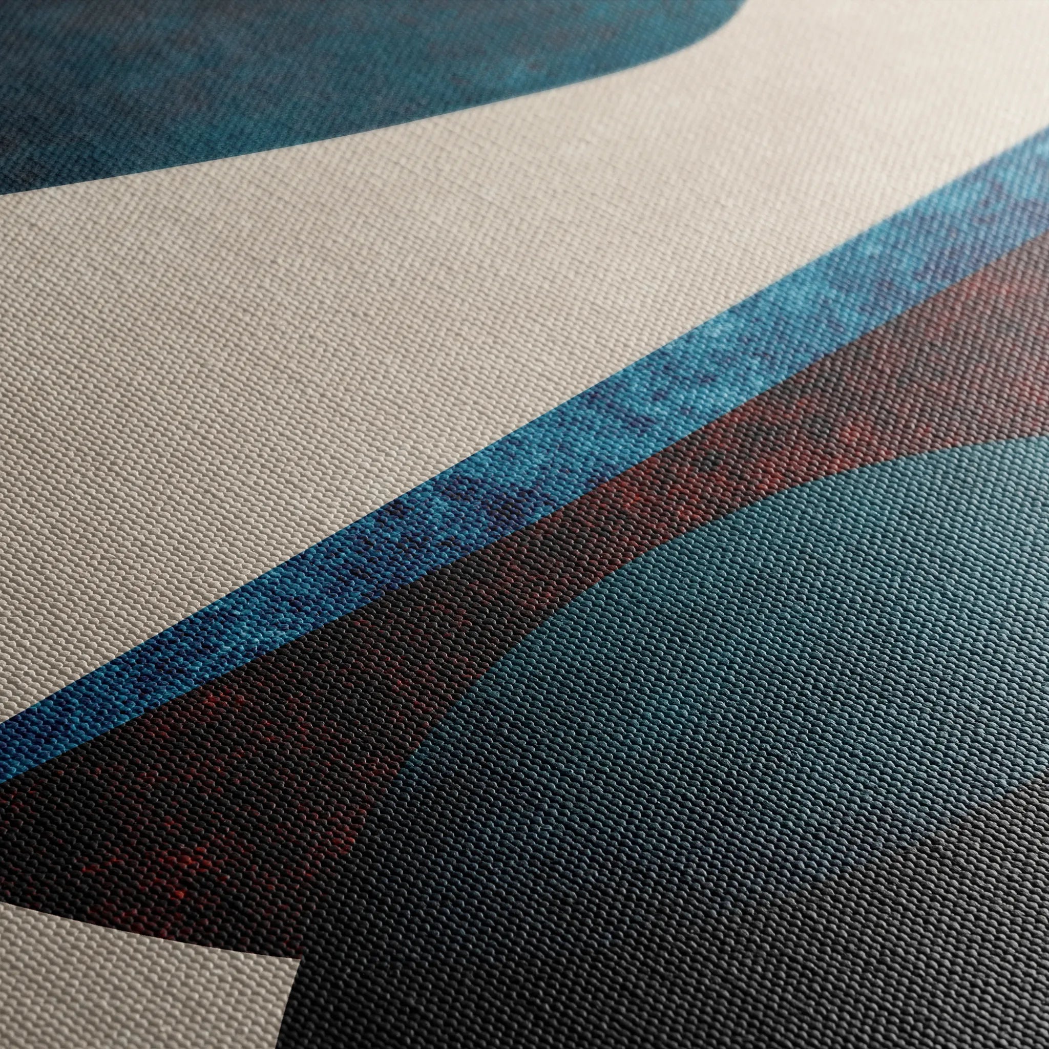 Abstract 034 Canvas Art 18" x 24" / 45 x 60 cm / Black