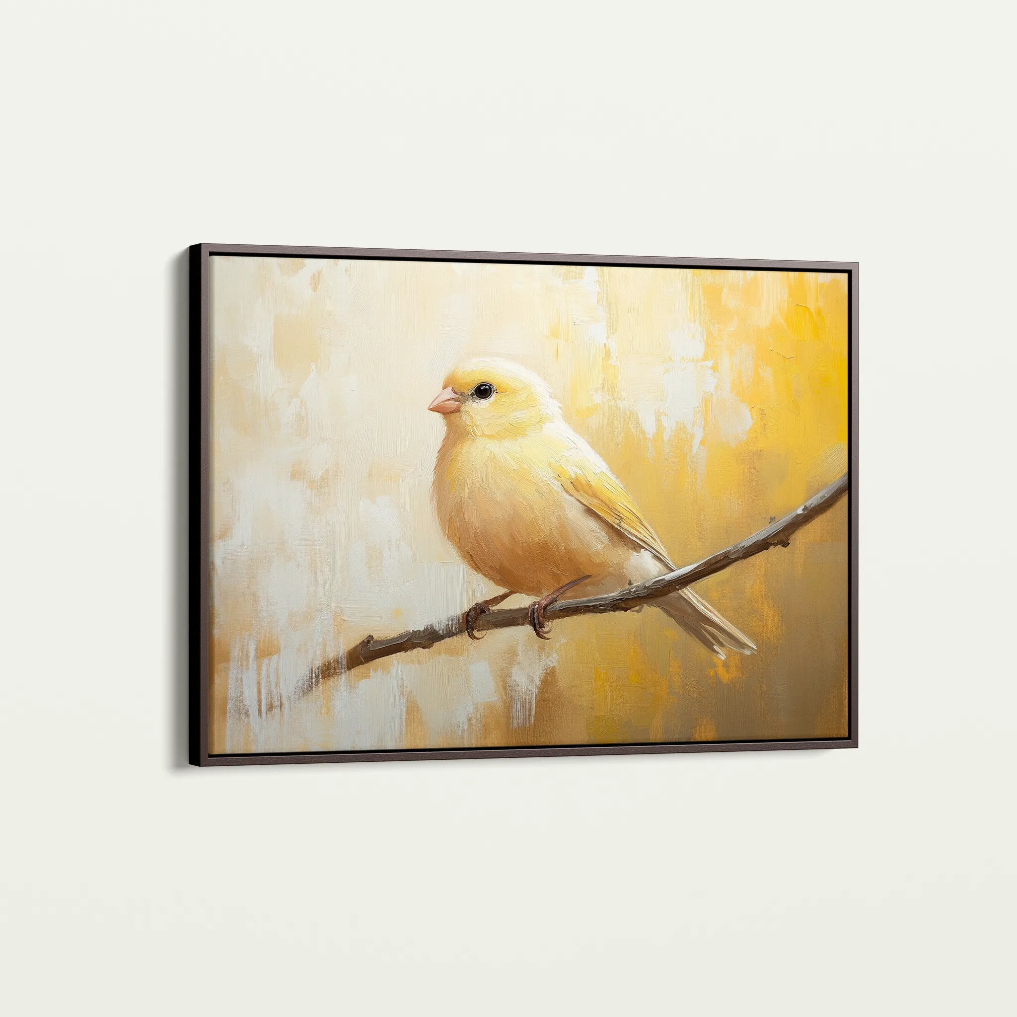 Animals 034 Canvas Art 18" x 24" / 45 x 60 cm / Black