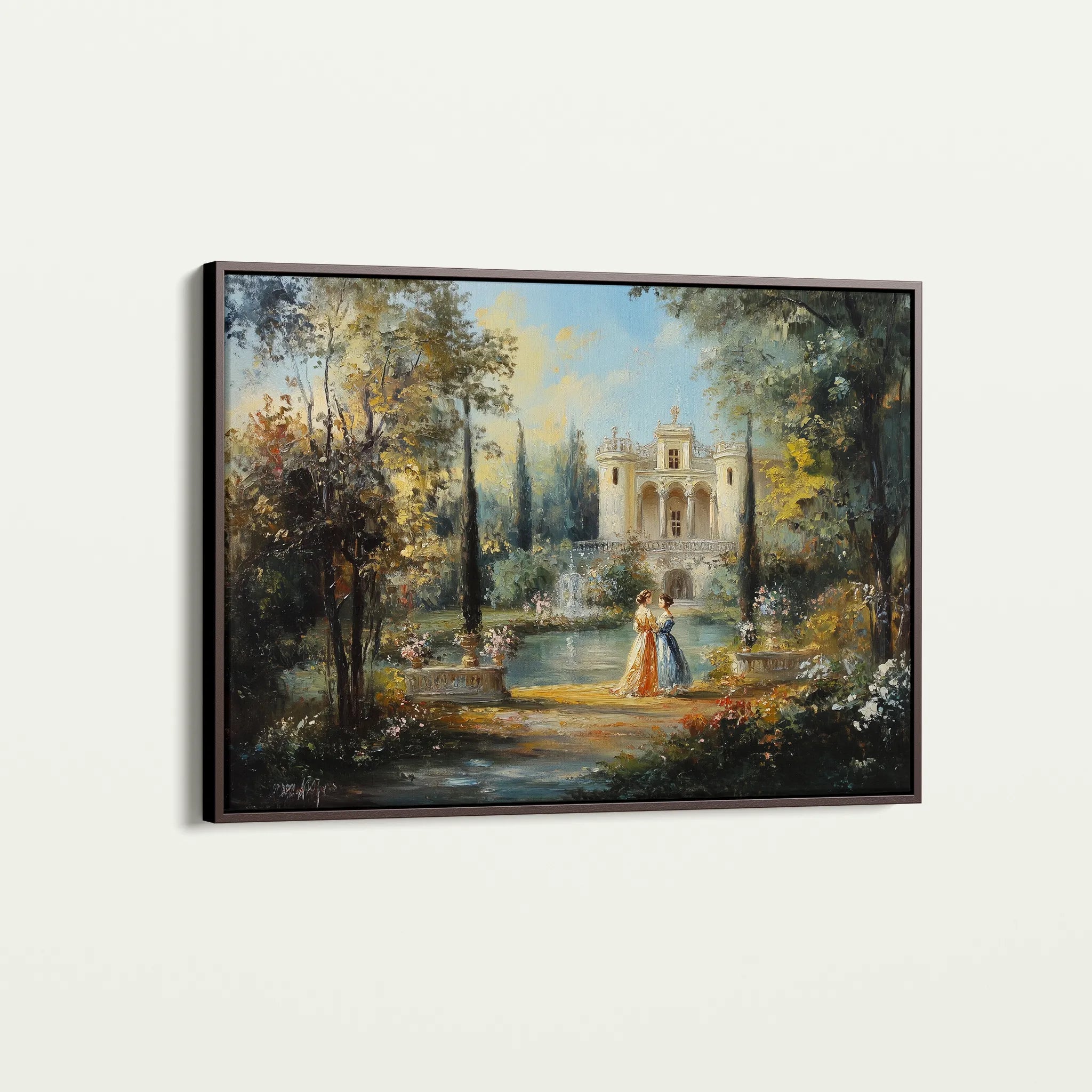 Classic 034 Canvas Art 18" x 24" / 45 x 60 cm / Black