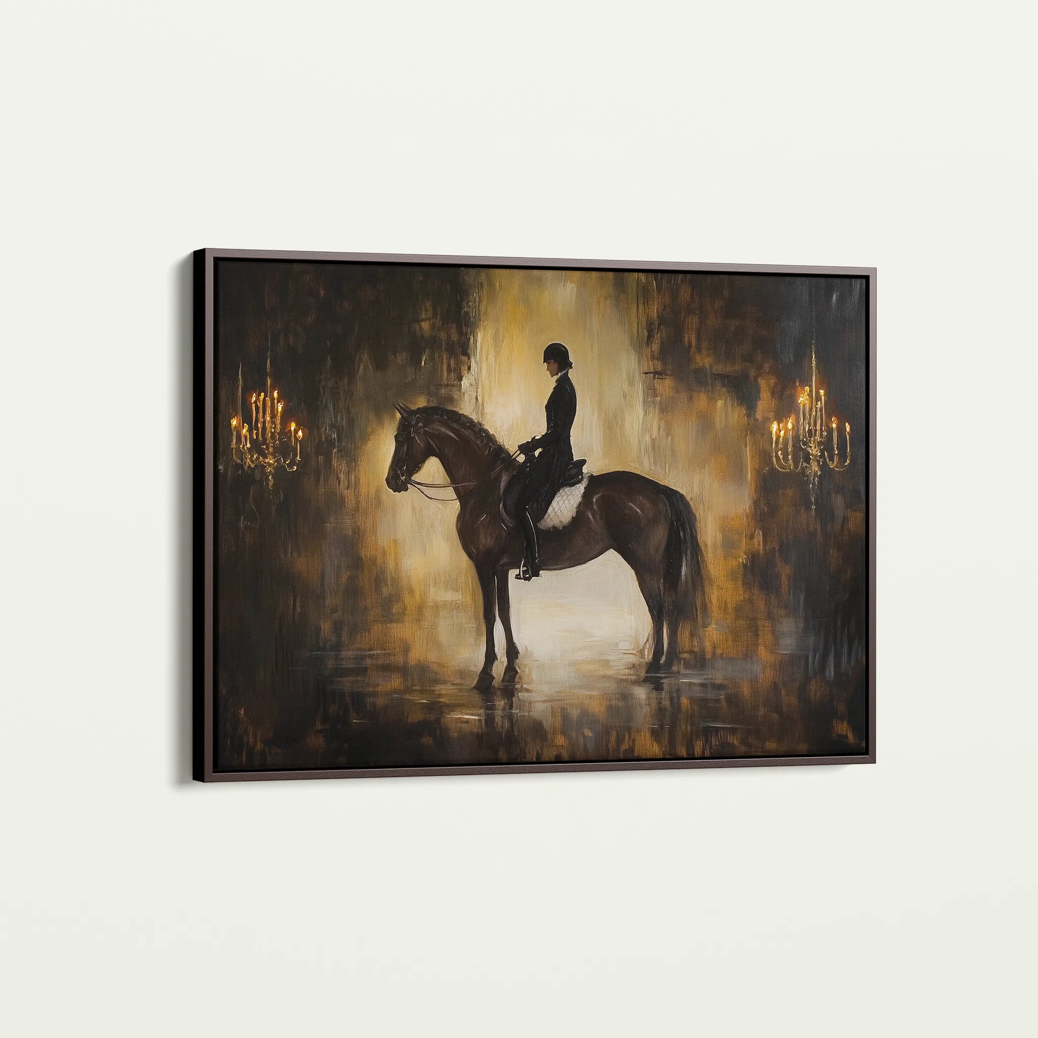Classic 035 Canvas Art 18" x 24" / 45 x 60 cm / Black