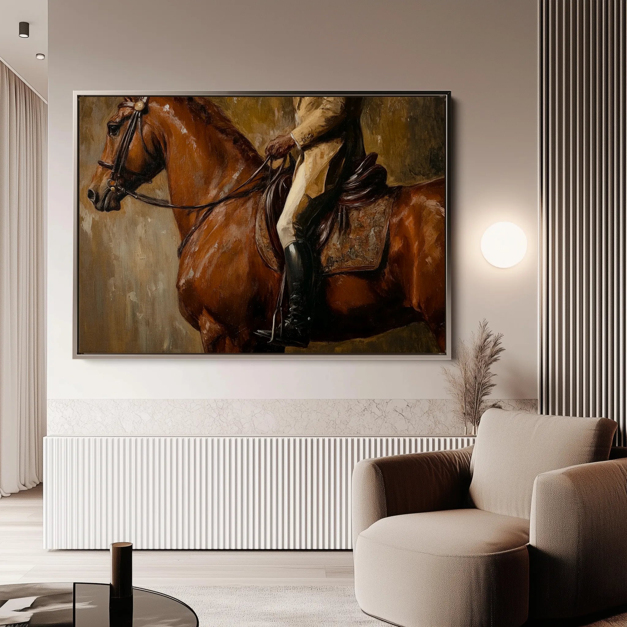 Classic 036 Canvas Art 18" x 24" / 45 x 60 cm / Black