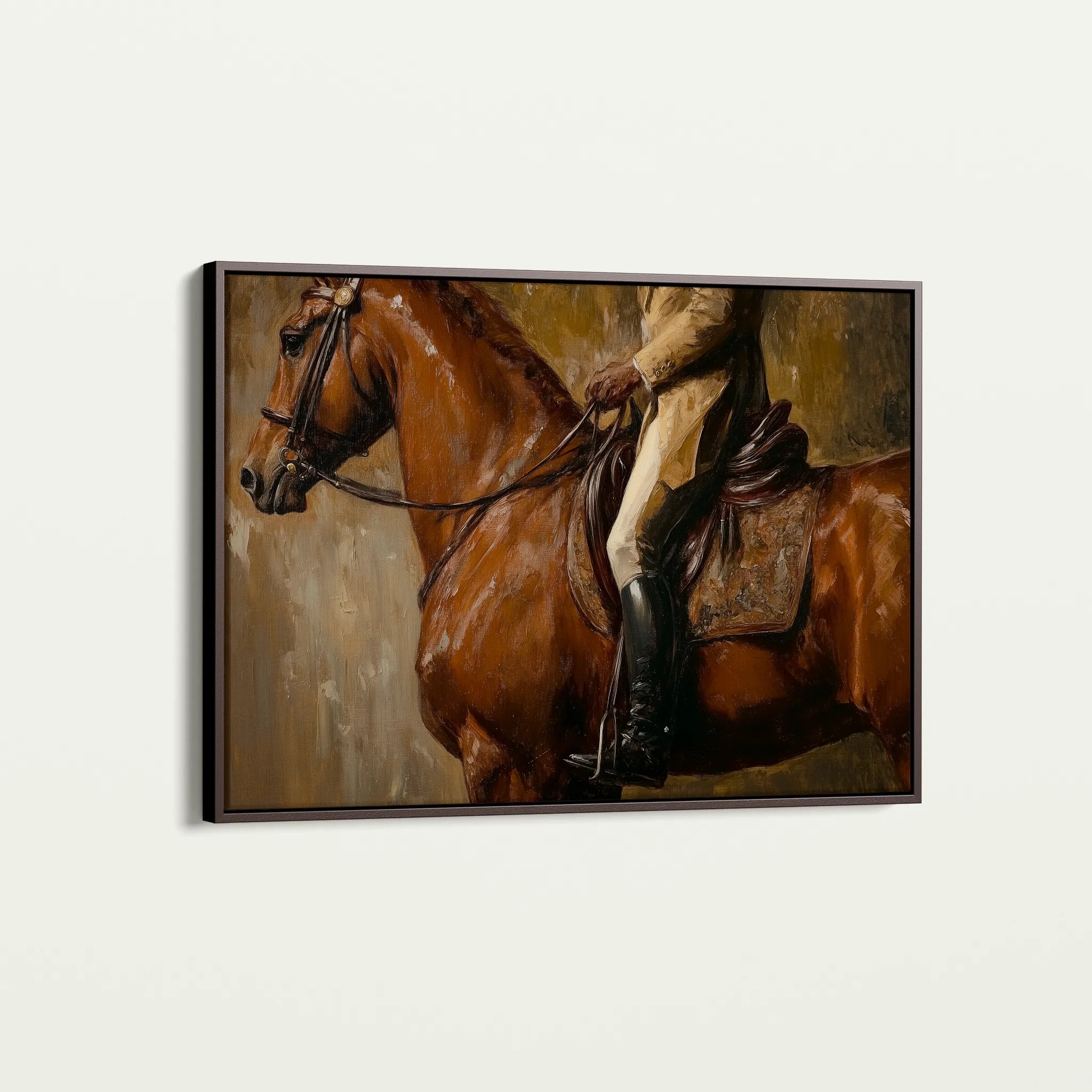 Classic 036 Canvas Art 18" x 24" / 45 x 60 cm / Black