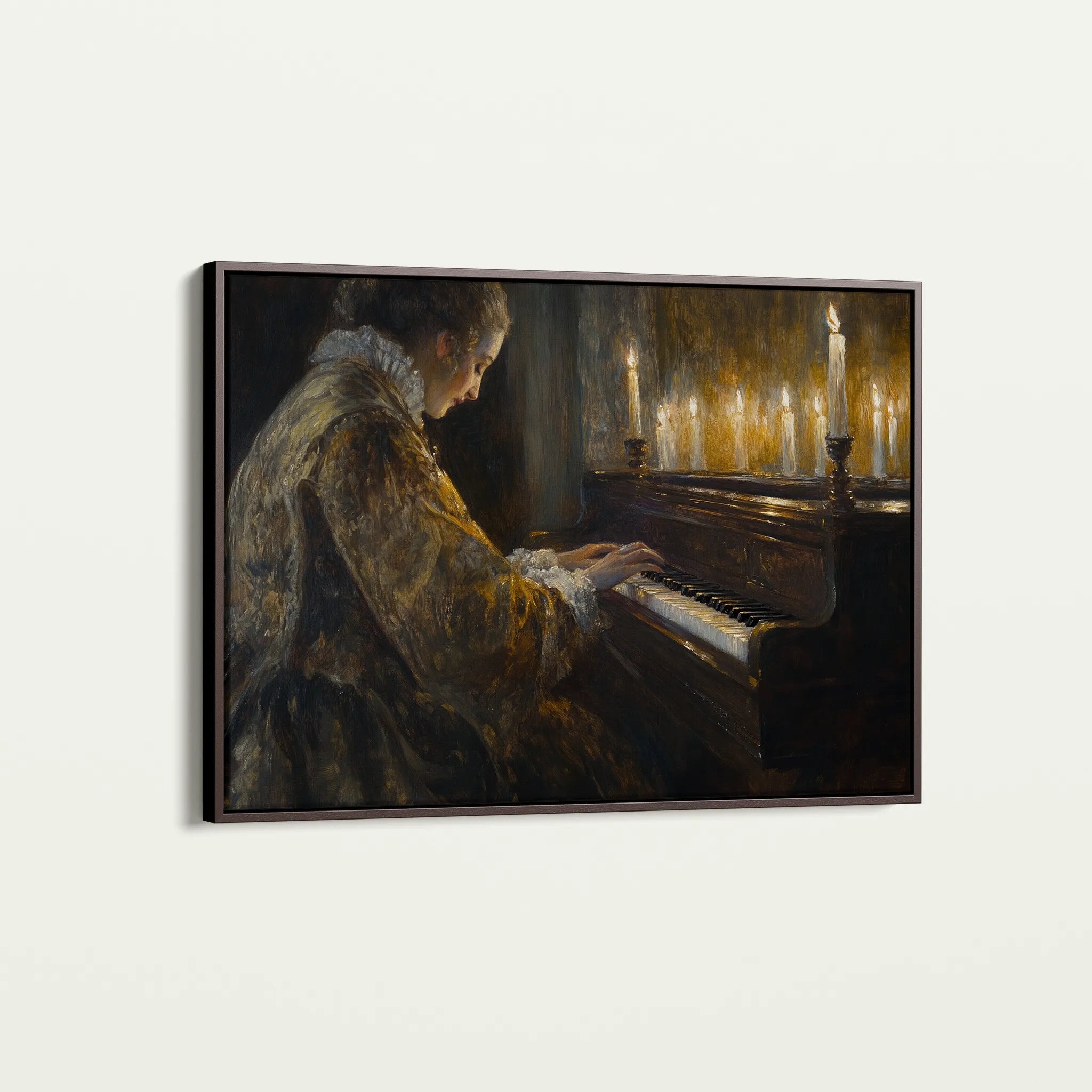 Classic 037 Canvas Art 18" x 24" / 45 x 60 cm / Black