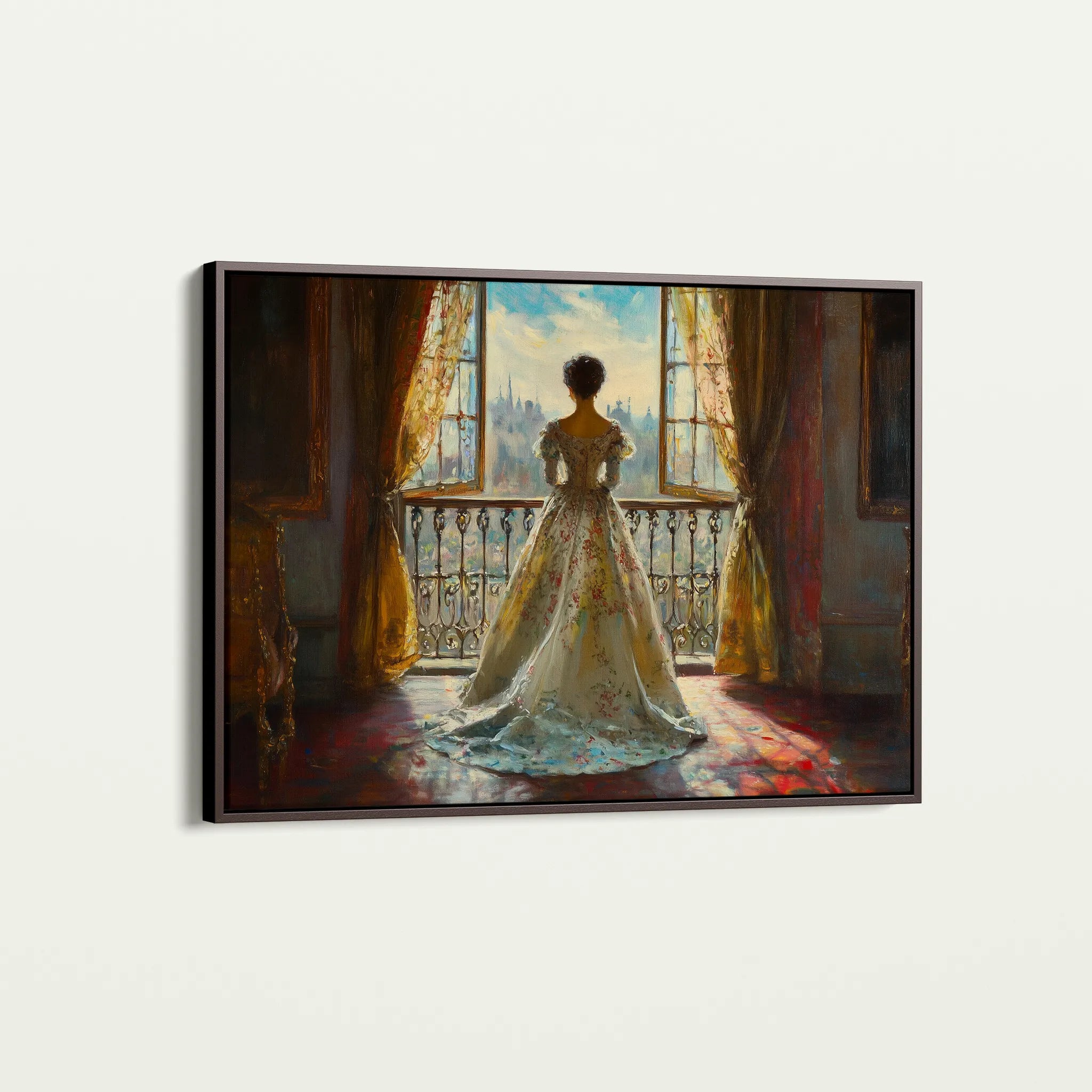 Classic 039 Canvas Art 18" x 24" / 45 x 60 cm / Black