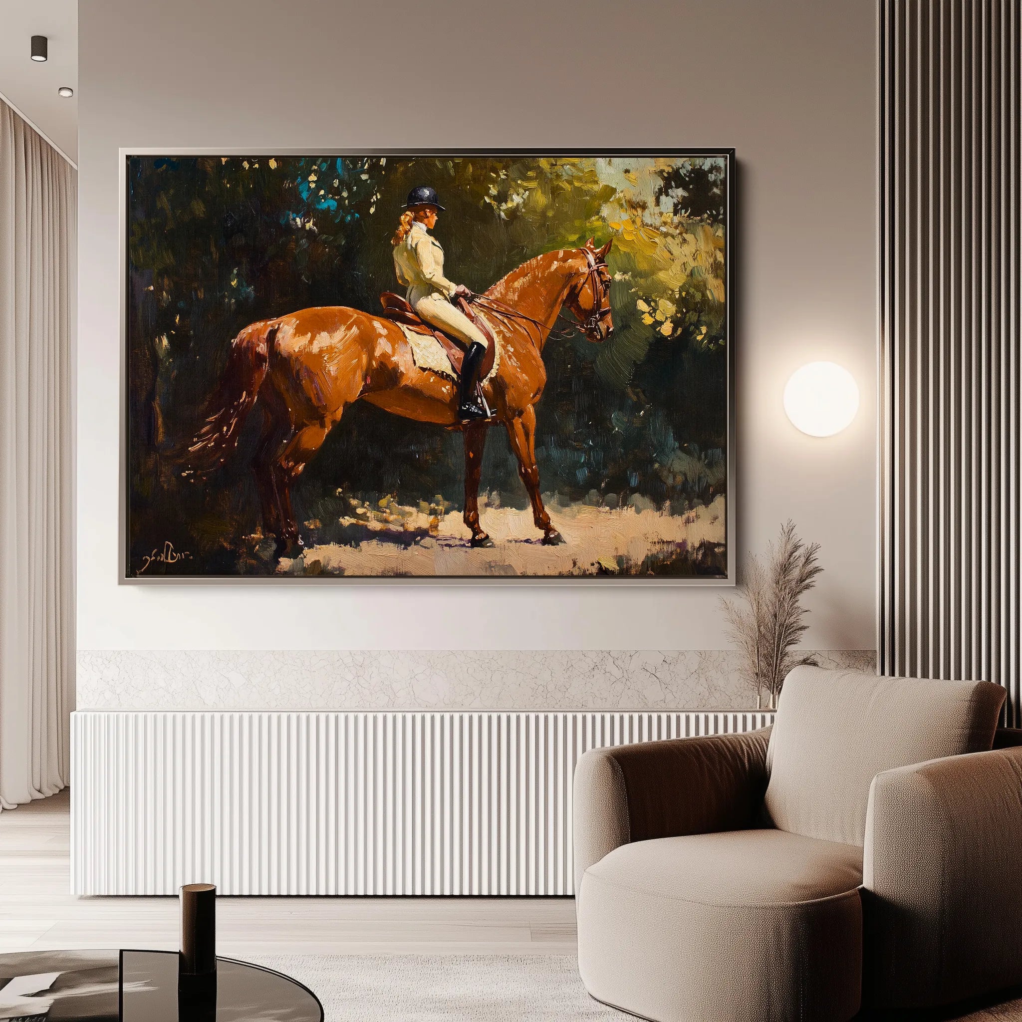 Classic 040 Canvas Art 18" x 24" / 45 x 60 cm / Black