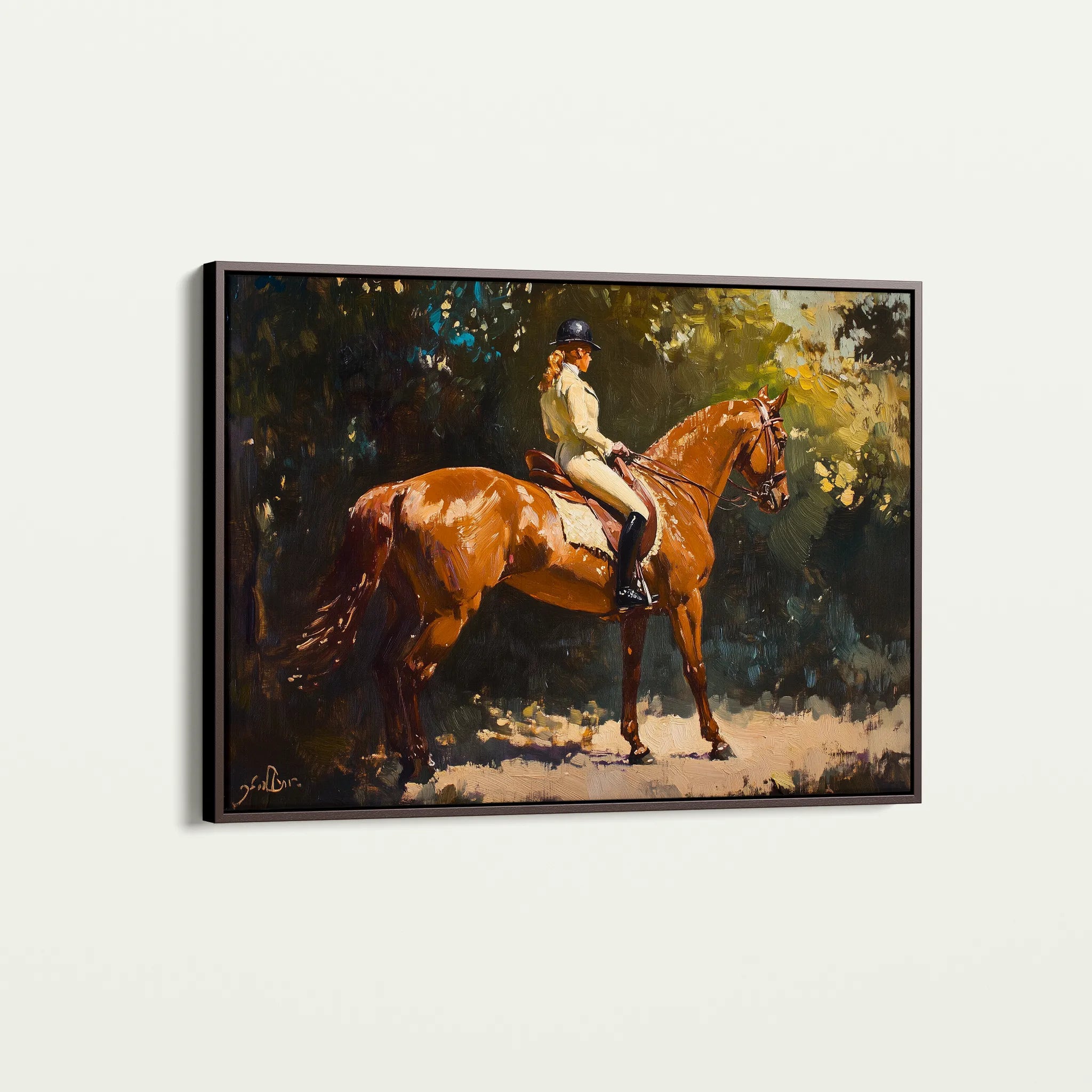 Classic 040 Canvas Art 18" x 24" / 45 x 60 cm / Black