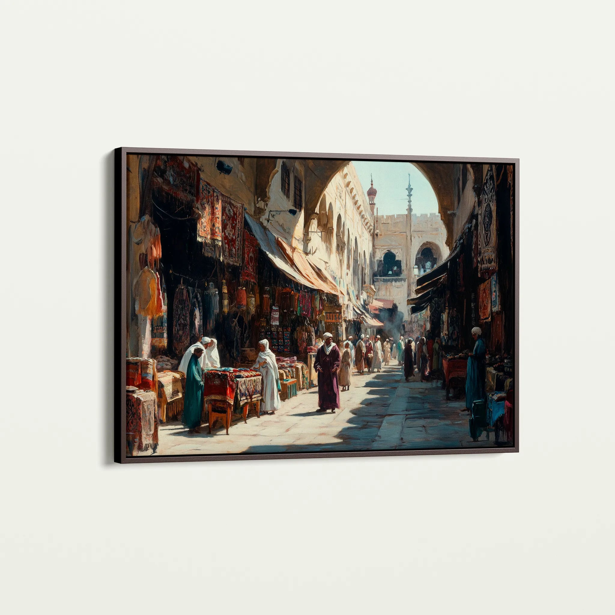 Orientalist 040 Canvas Art 18" x 24" / 45 x 60 cm / Black