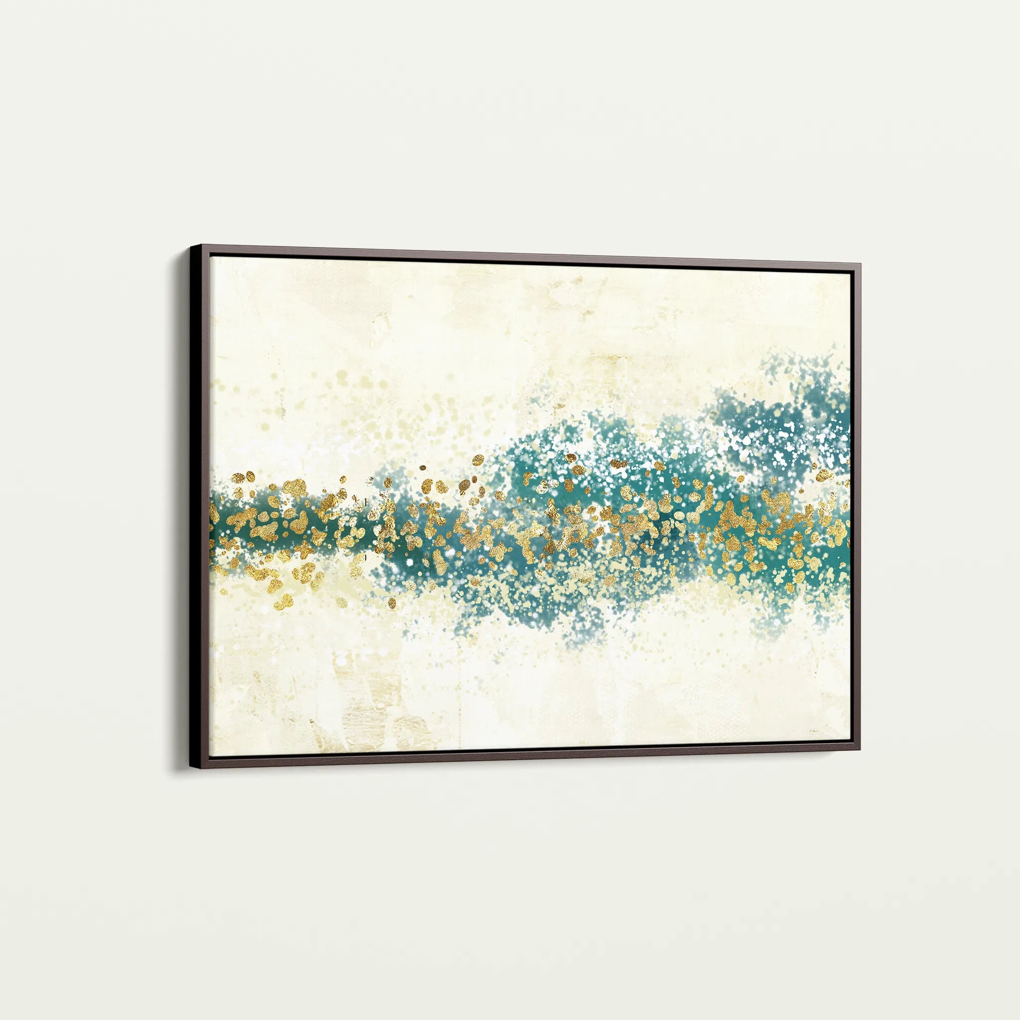 Abstract 041 Canvas Art 18" x 24" / 45 x 60 cm / Black
