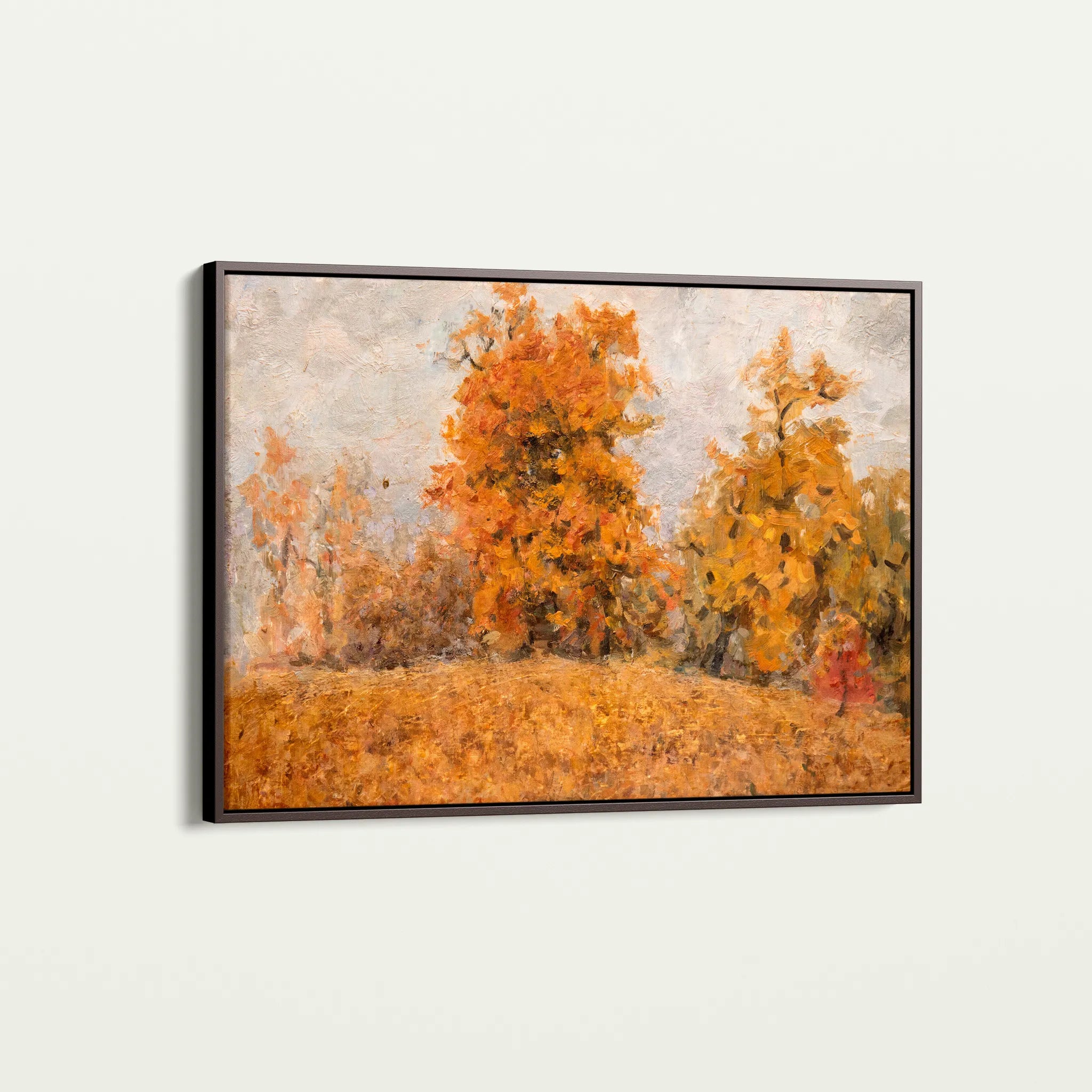 Landscape 041 Canvas Art 18" x 24" / 45 x 60 cm / Black