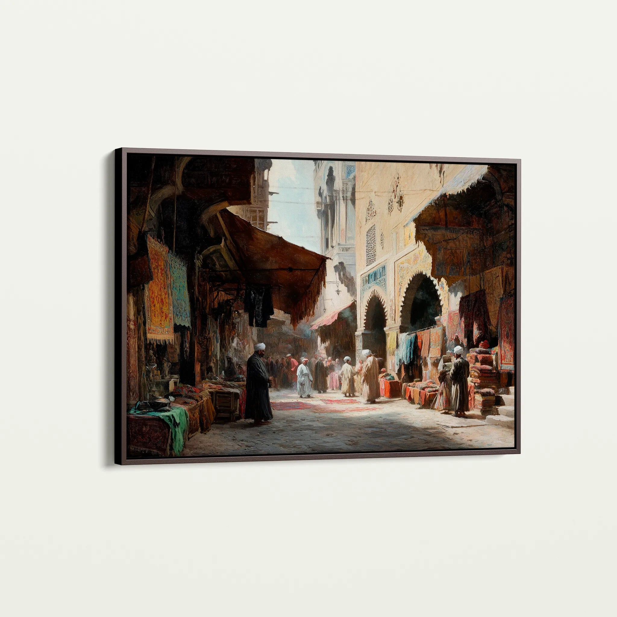 Orientalist 041 Canvas Art 18" x 24" / 45 x 60 cm / Black