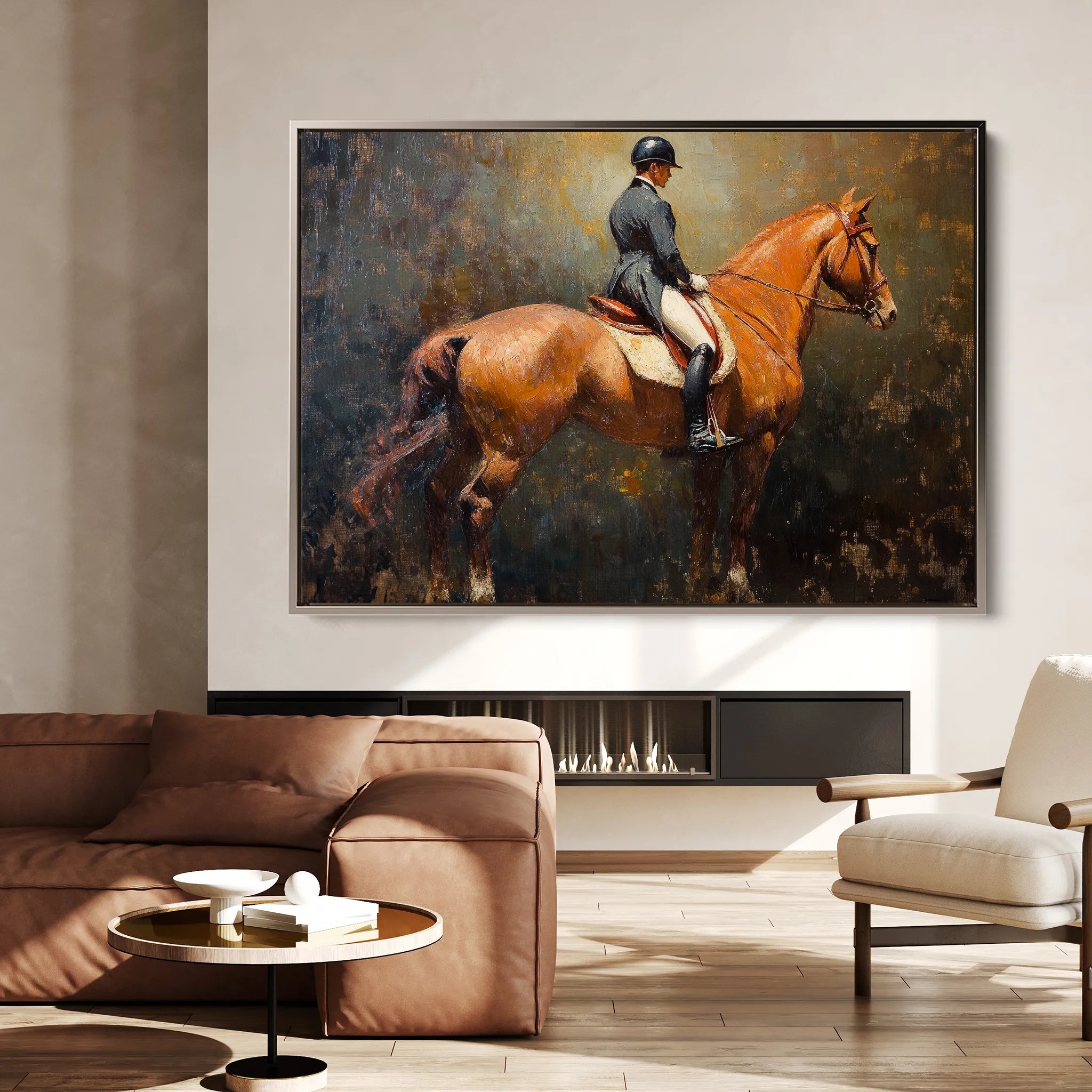 Classic 042 Canvas Art 18" x 24" / 45 x 60 cm / Black
