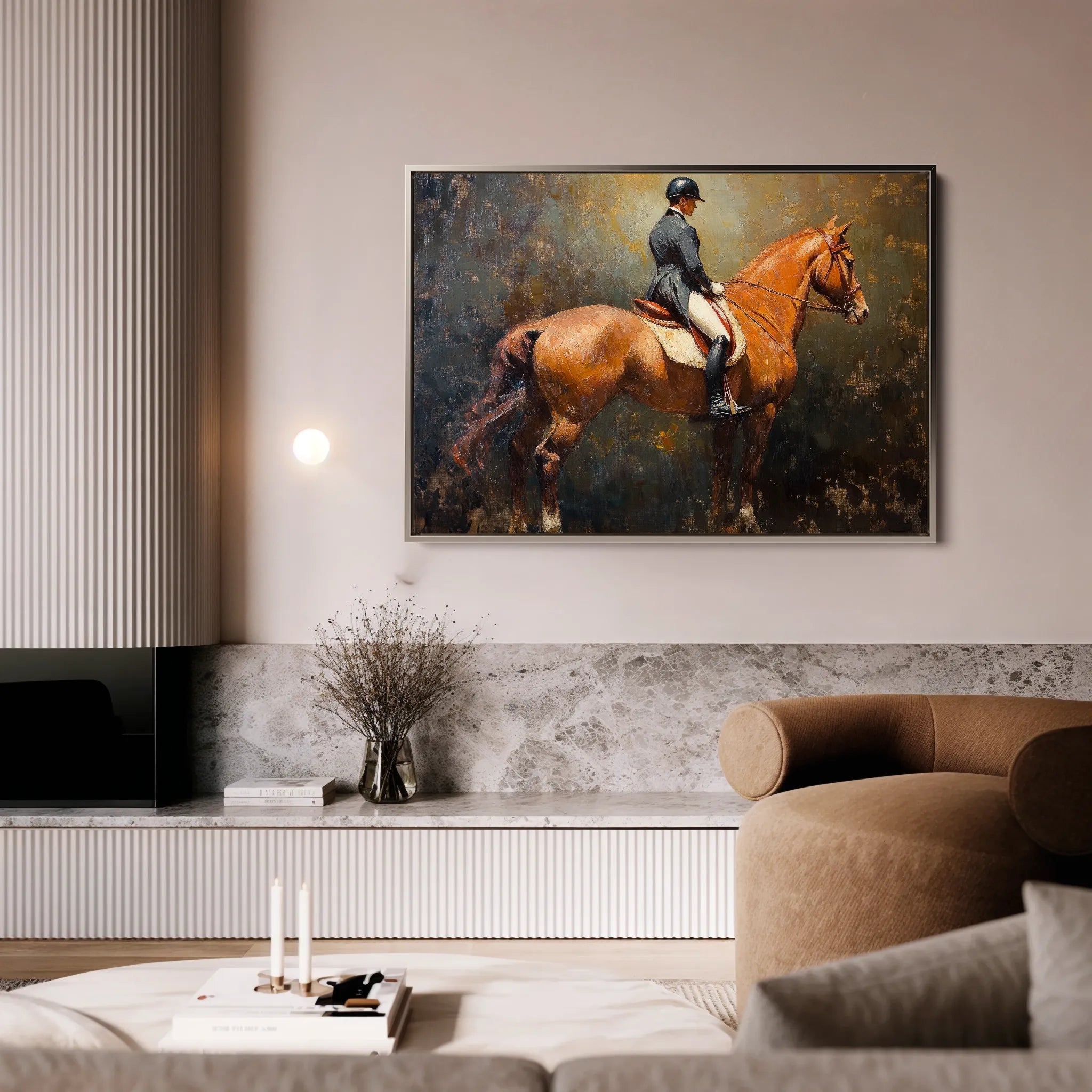 Classic 042 Canvas Art 18" x 24" / 45 x 60 cm / Black