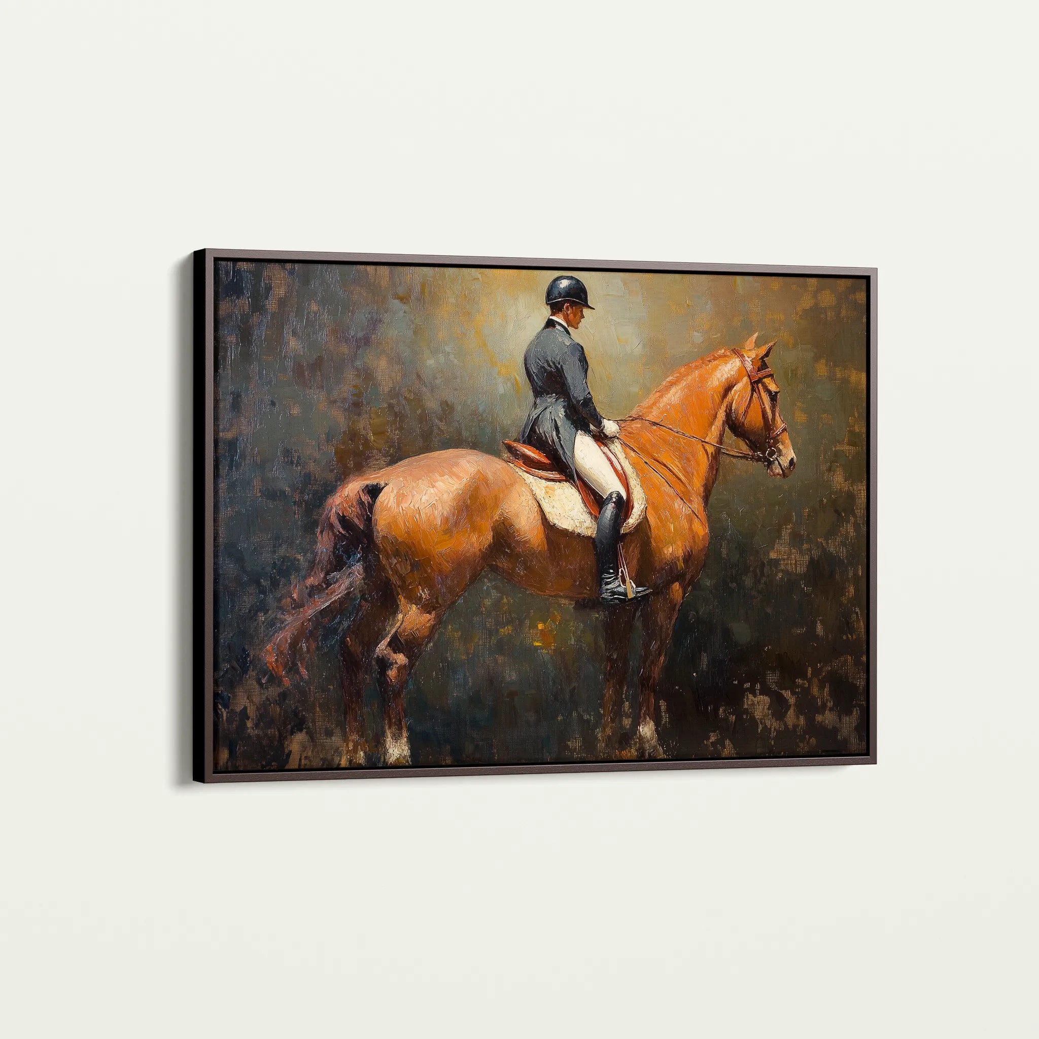 Classic 042 Canvas Art 18" x 24" / 45 x 60 cm / Black
