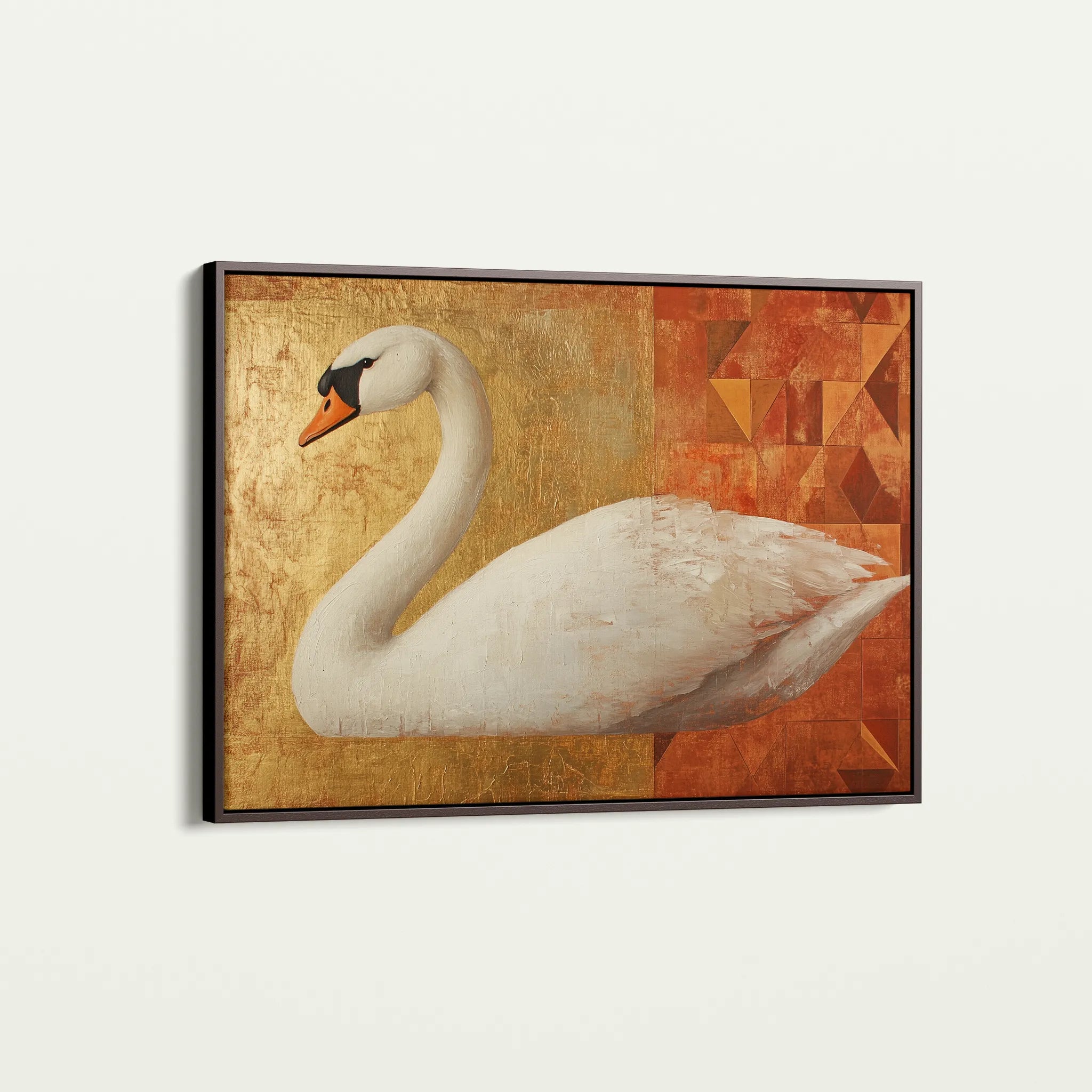 Animals 045 Canvas Art 18" x 24" / 45 x 60 cm / Black