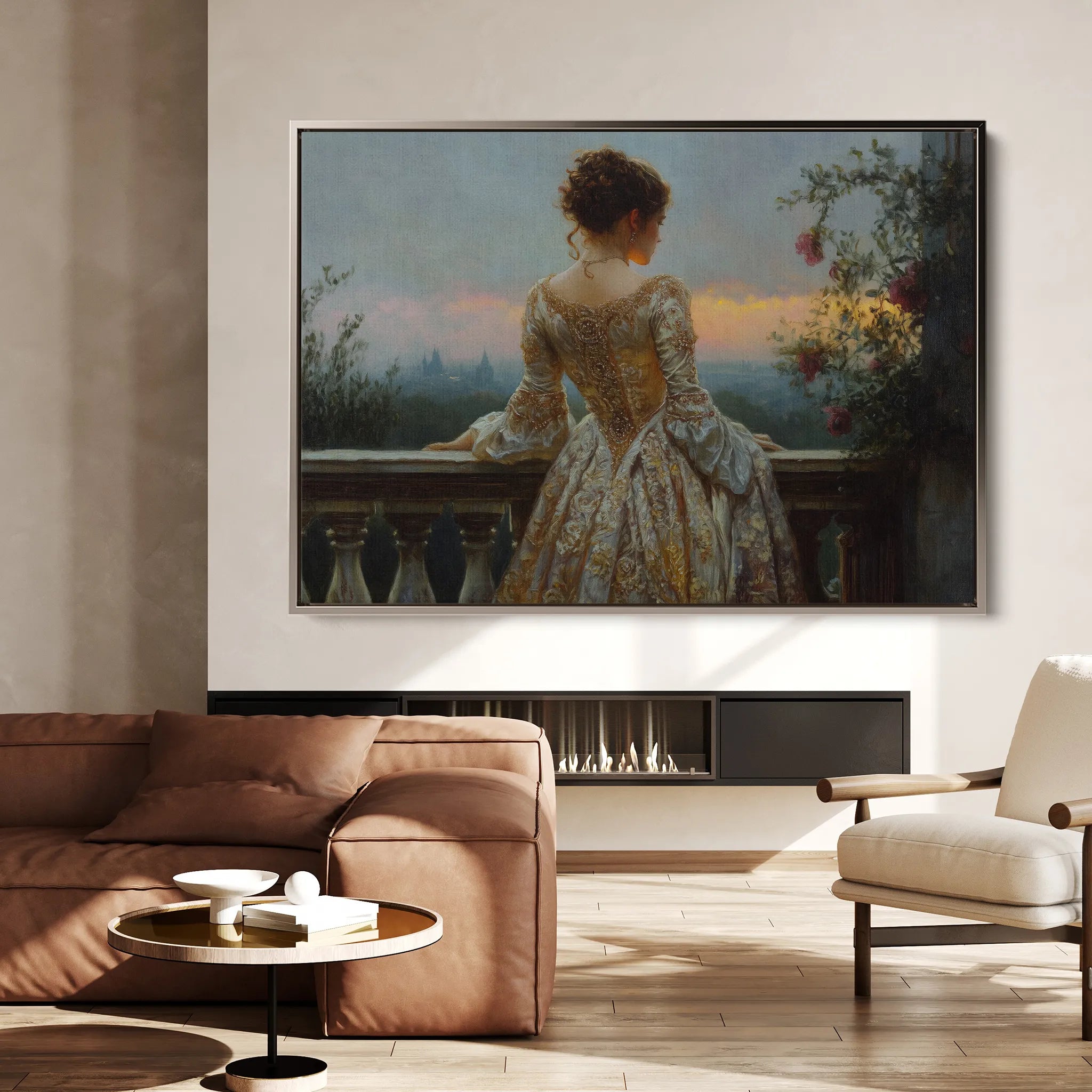 Classic 046 Canvas Art 18" x 24" / 45 x 60 cm / Black