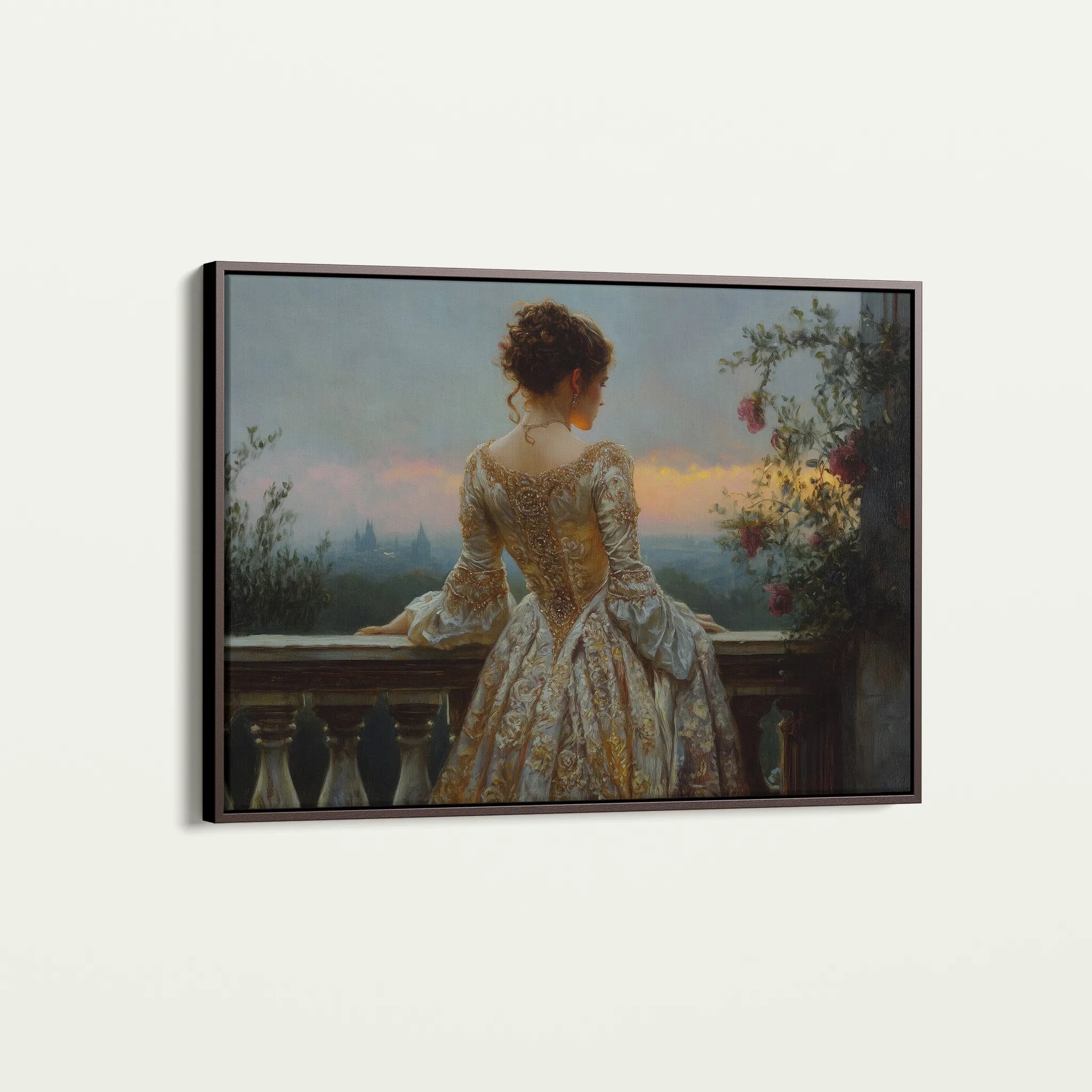 Classic 046 Canvas Art 18" x 24" / 45 x 60 cm / Black