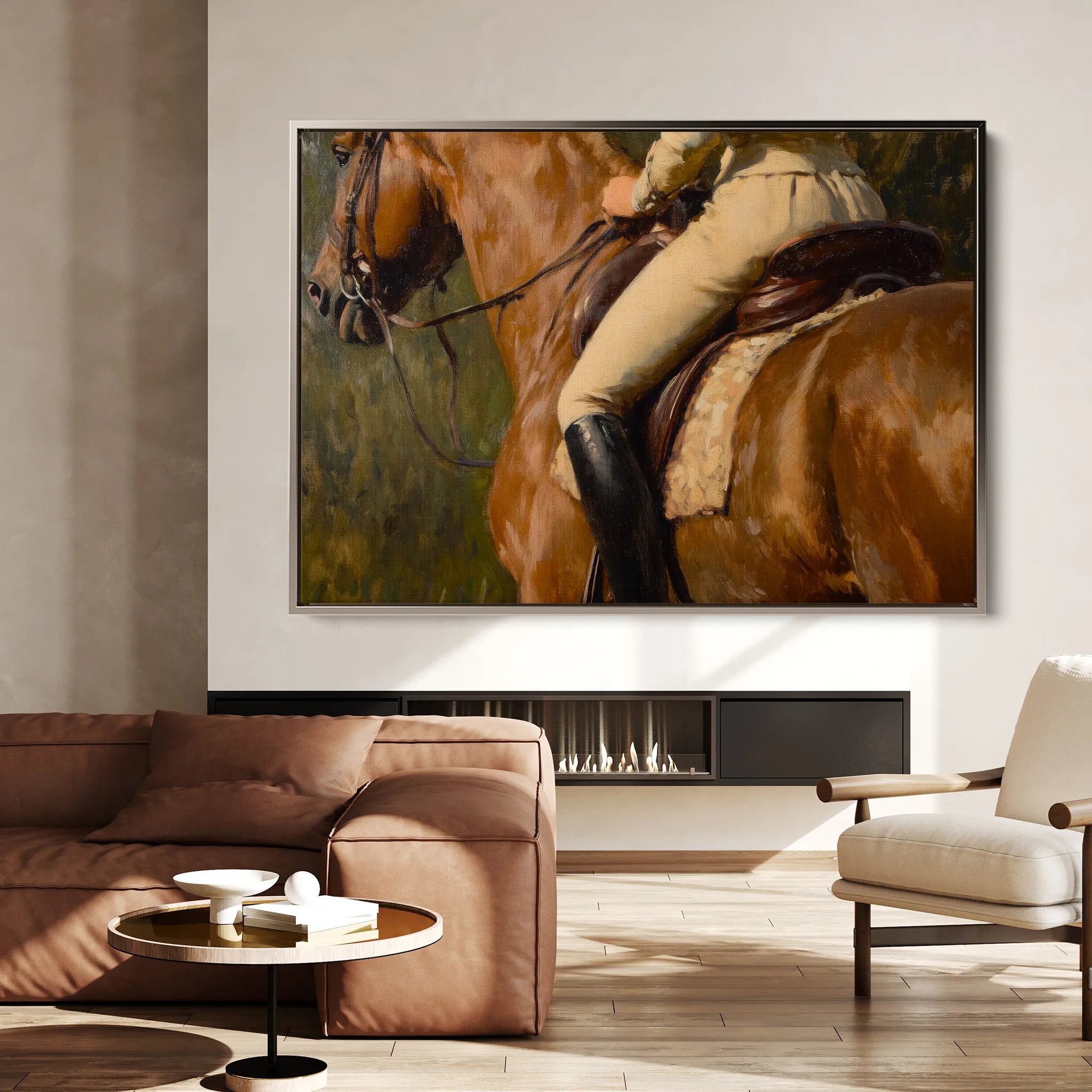 Classic 047 Canvas Art 18" x 24" / 45 x 60 cm / Black