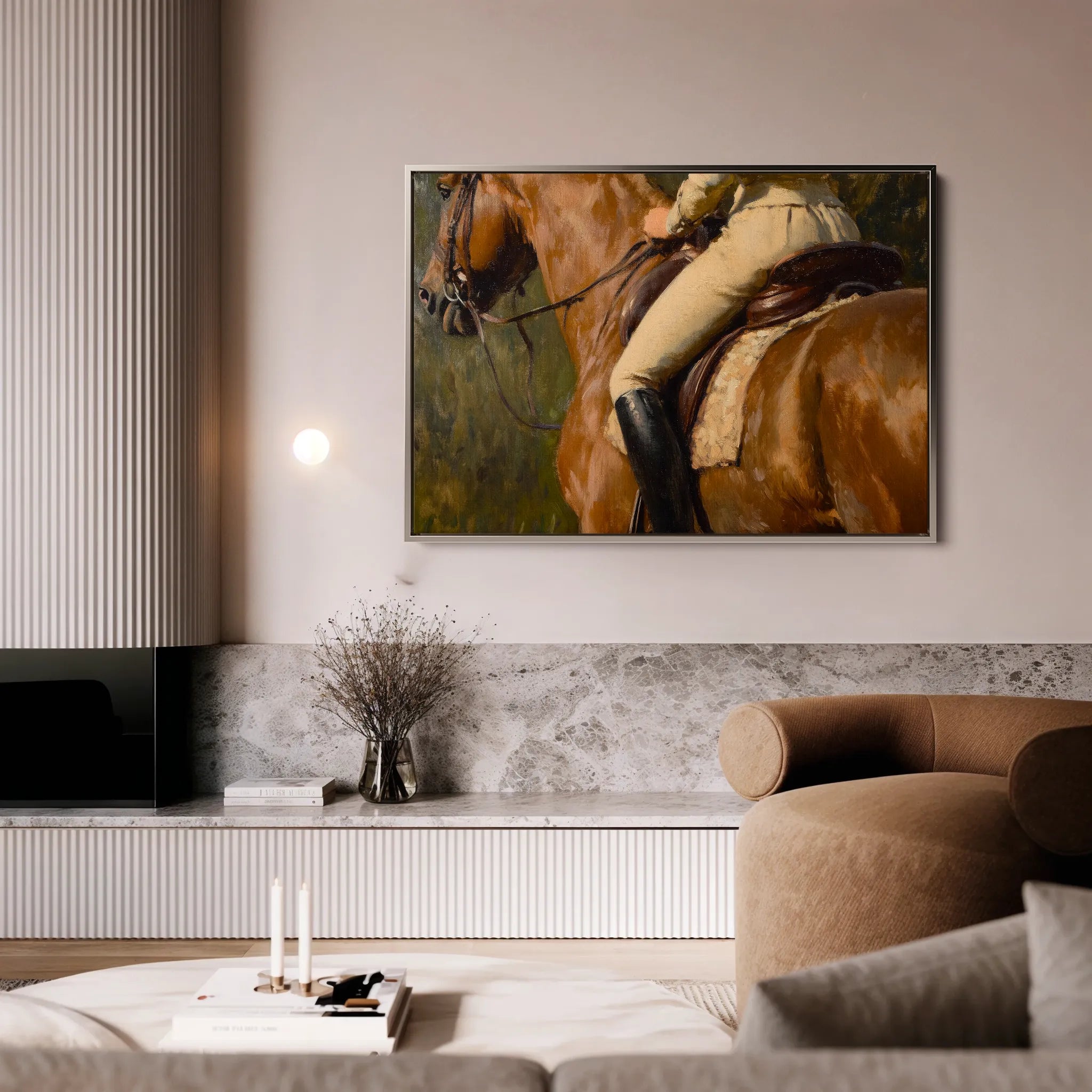 Classic 047 Canvas Art 18" x 24" / 45 x 60 cm / Black