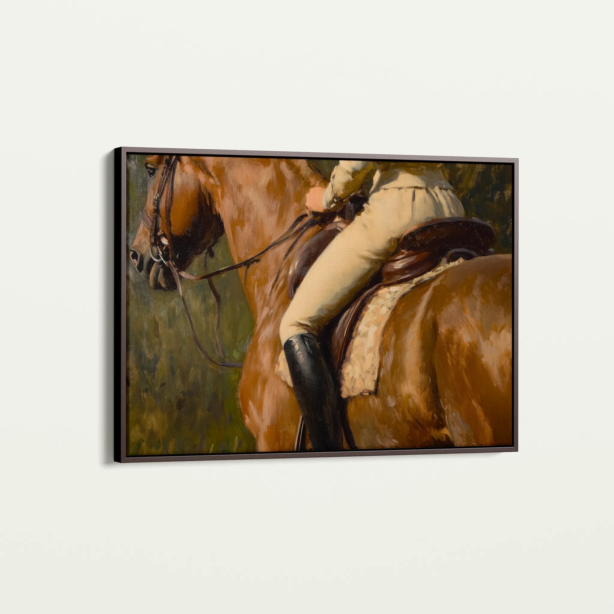Classic 047 Canvas Art 18" x 24" / 45 x 60 cm / Black