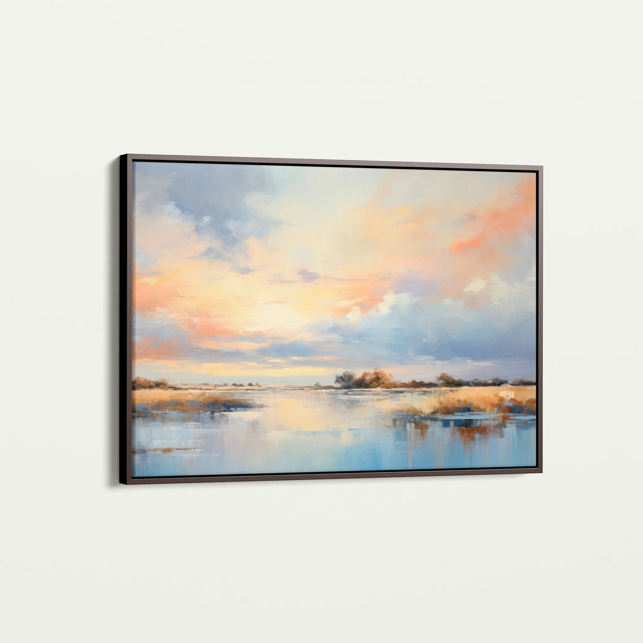 Abstract 048 Canvas Art 18" x 24" / 45 x 60 cm / Black