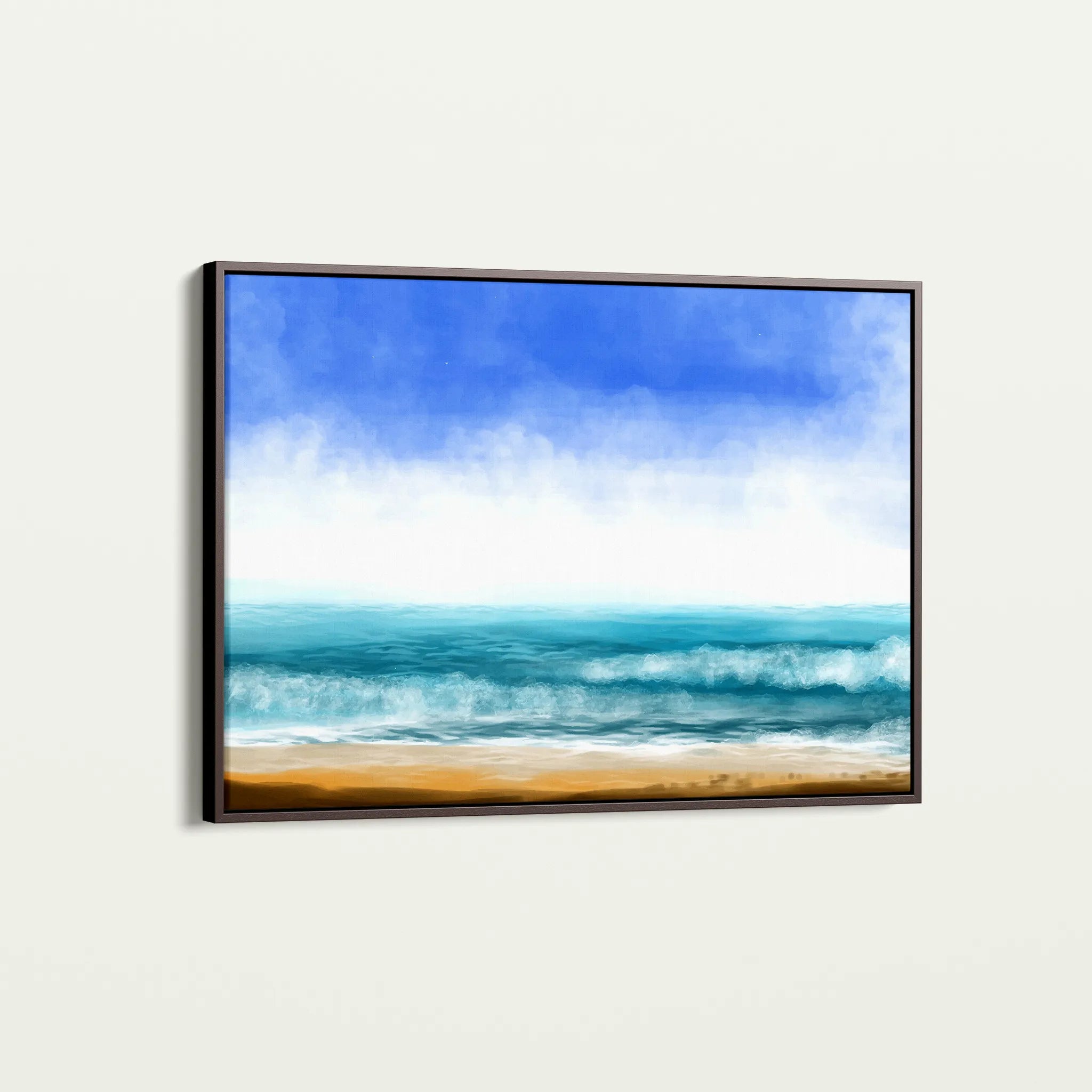 Landscape 049 Canvas Art 18" x 24" / 45 x 60 cm / Black