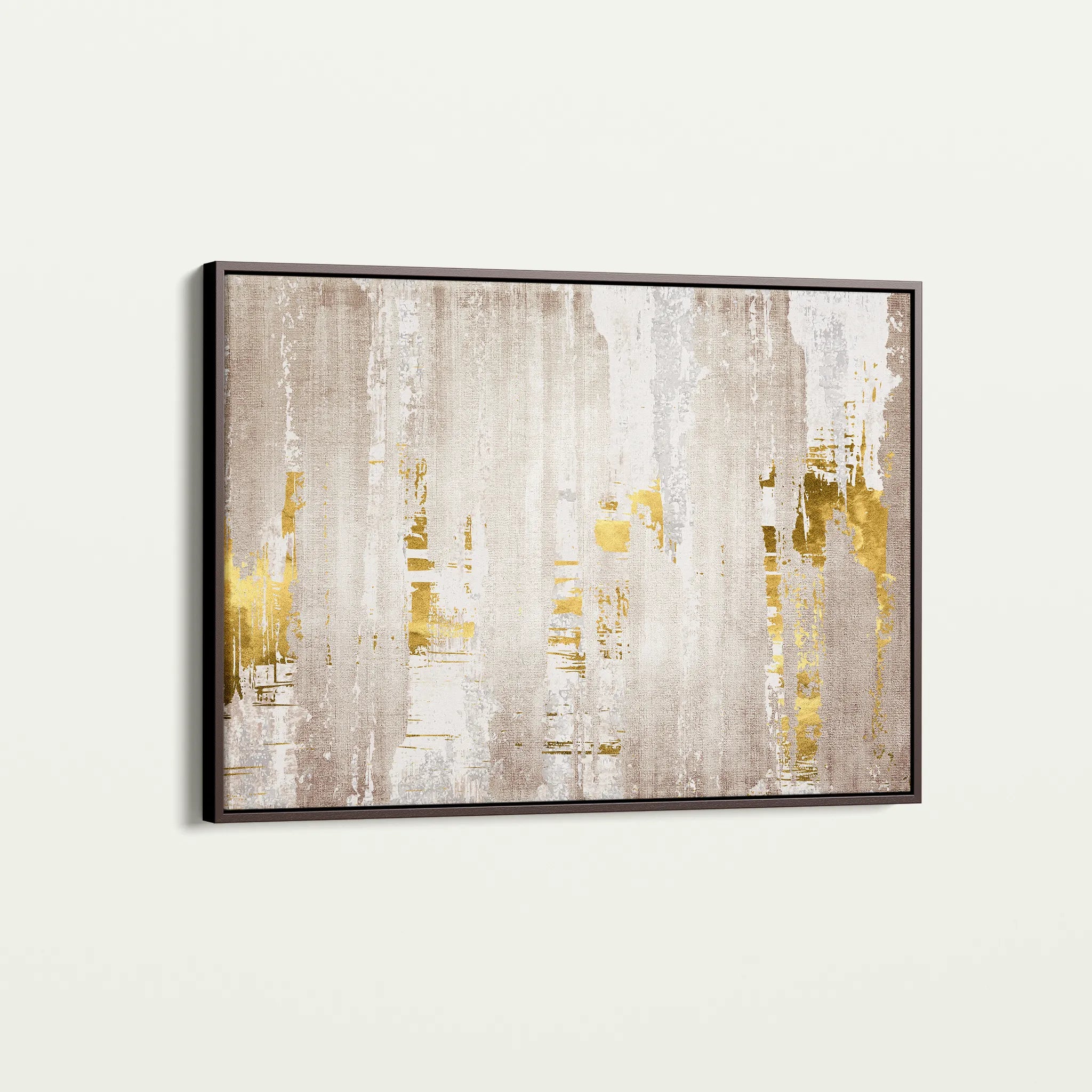 Abstract 051 Canvas Art 18" x 24" / 45 x 60 cm / Black