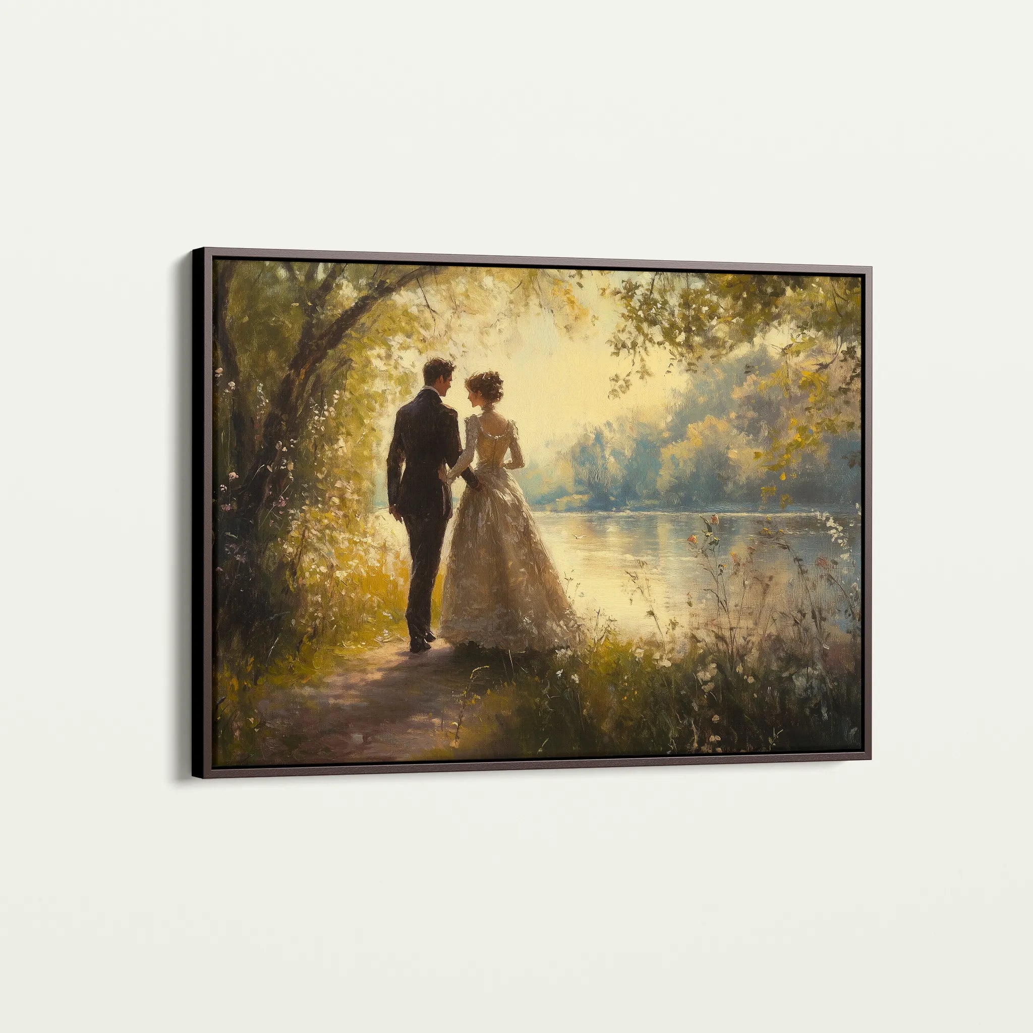 Classic 054 Canvas Art 18" x 24" / 45 x 60 cm / Black