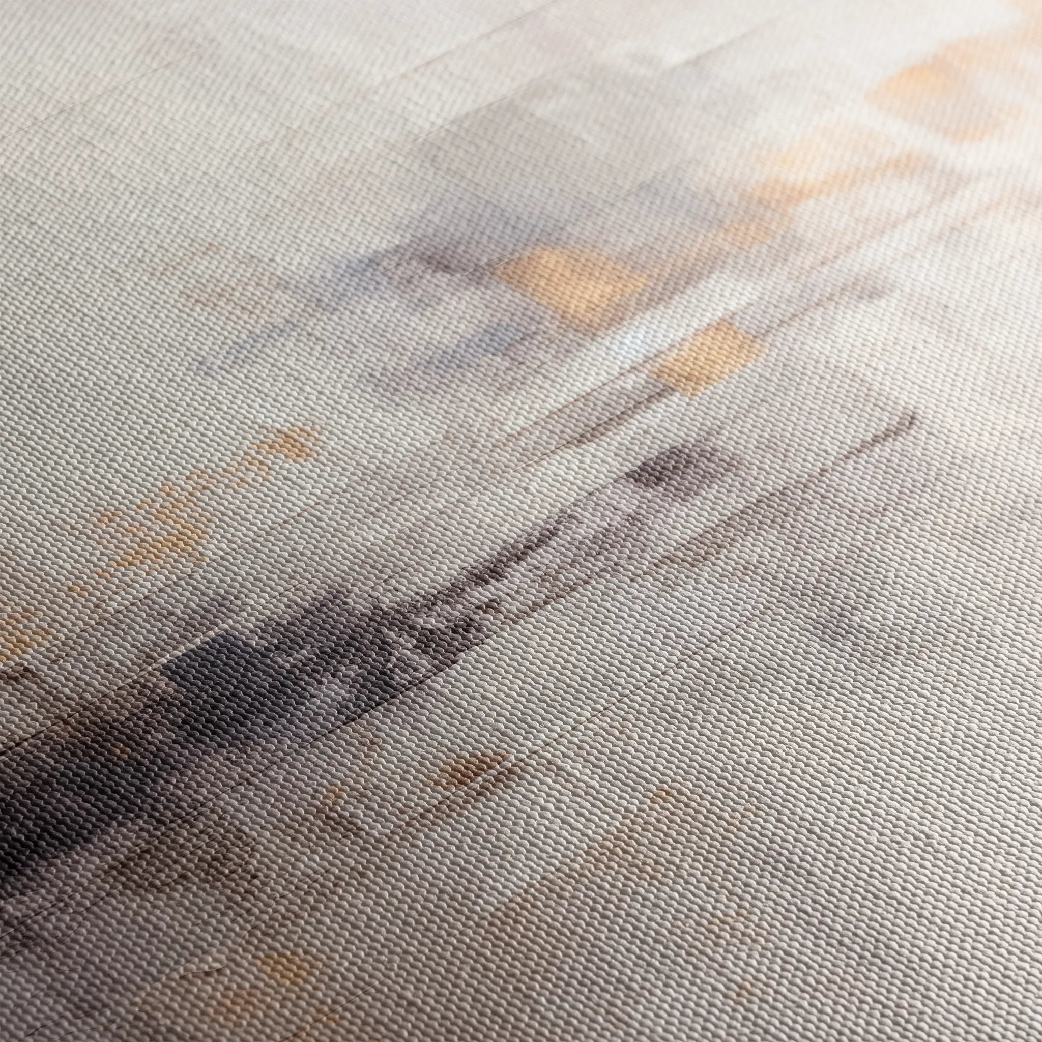 Abstract 055 Canvas Art 18" x 24" / 45 x 60 cm / Black