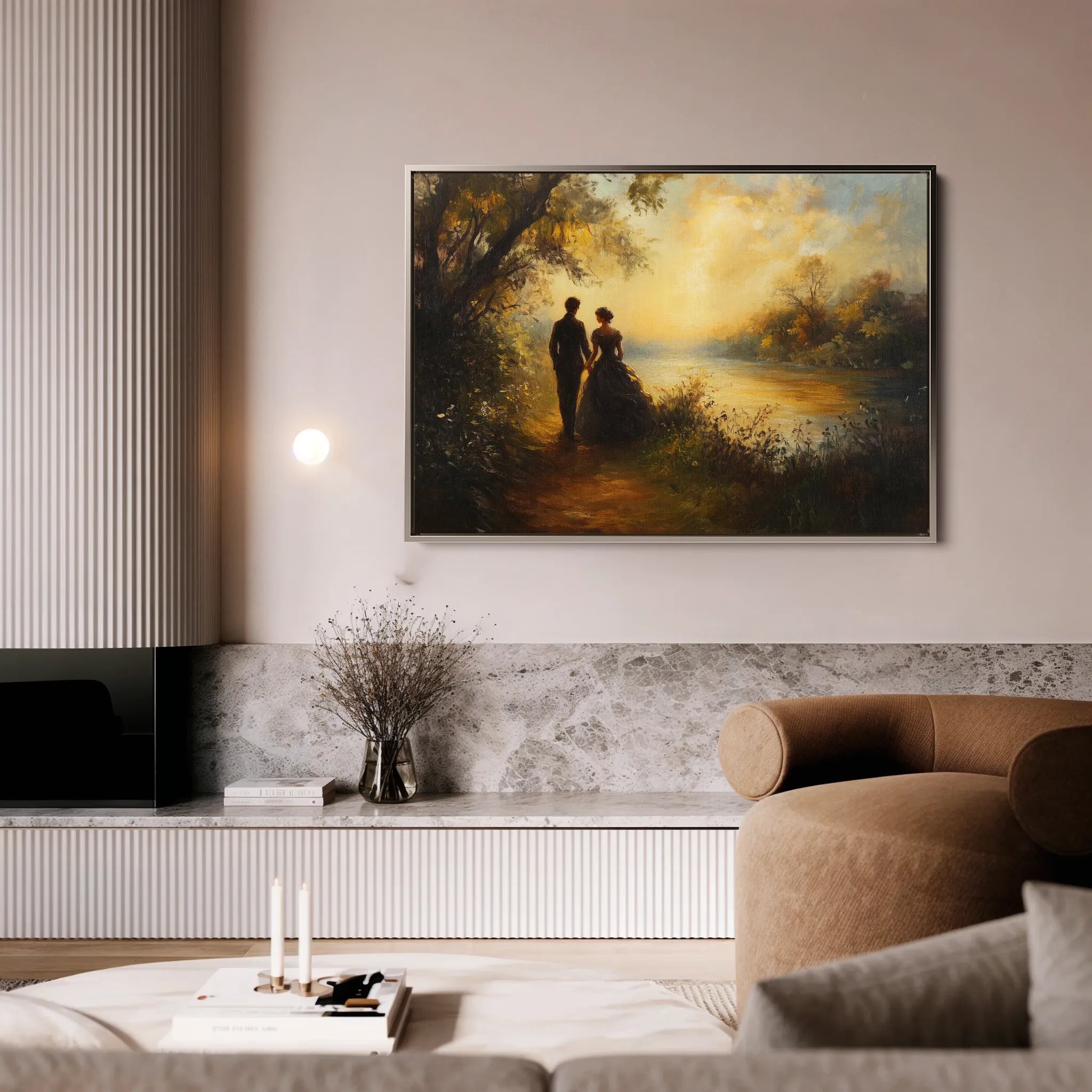 Classic 055 Canvas Art 18" x 24" / 45 x 60 cm / Black