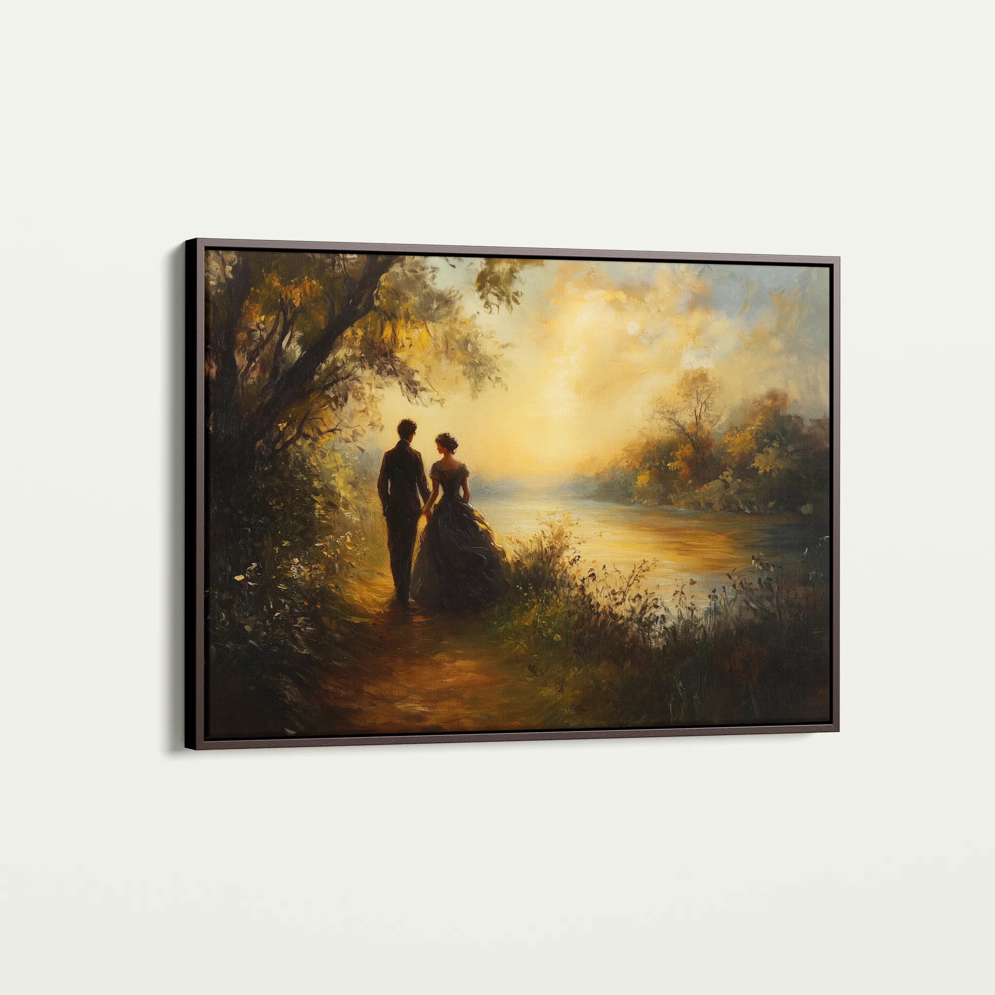 Classic 055 Canvas Art 18" x 24" / 45 x 60 cm / Black